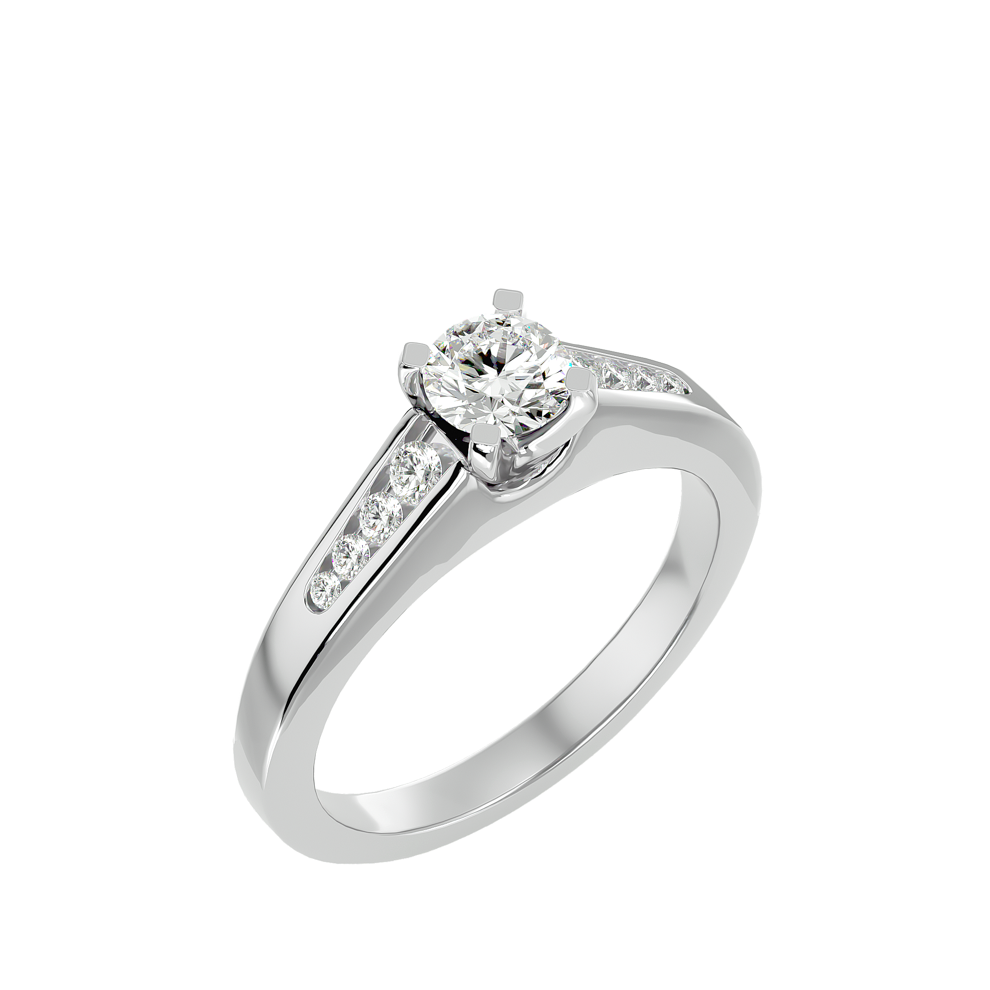 Camila Diamond Solitaire Ring