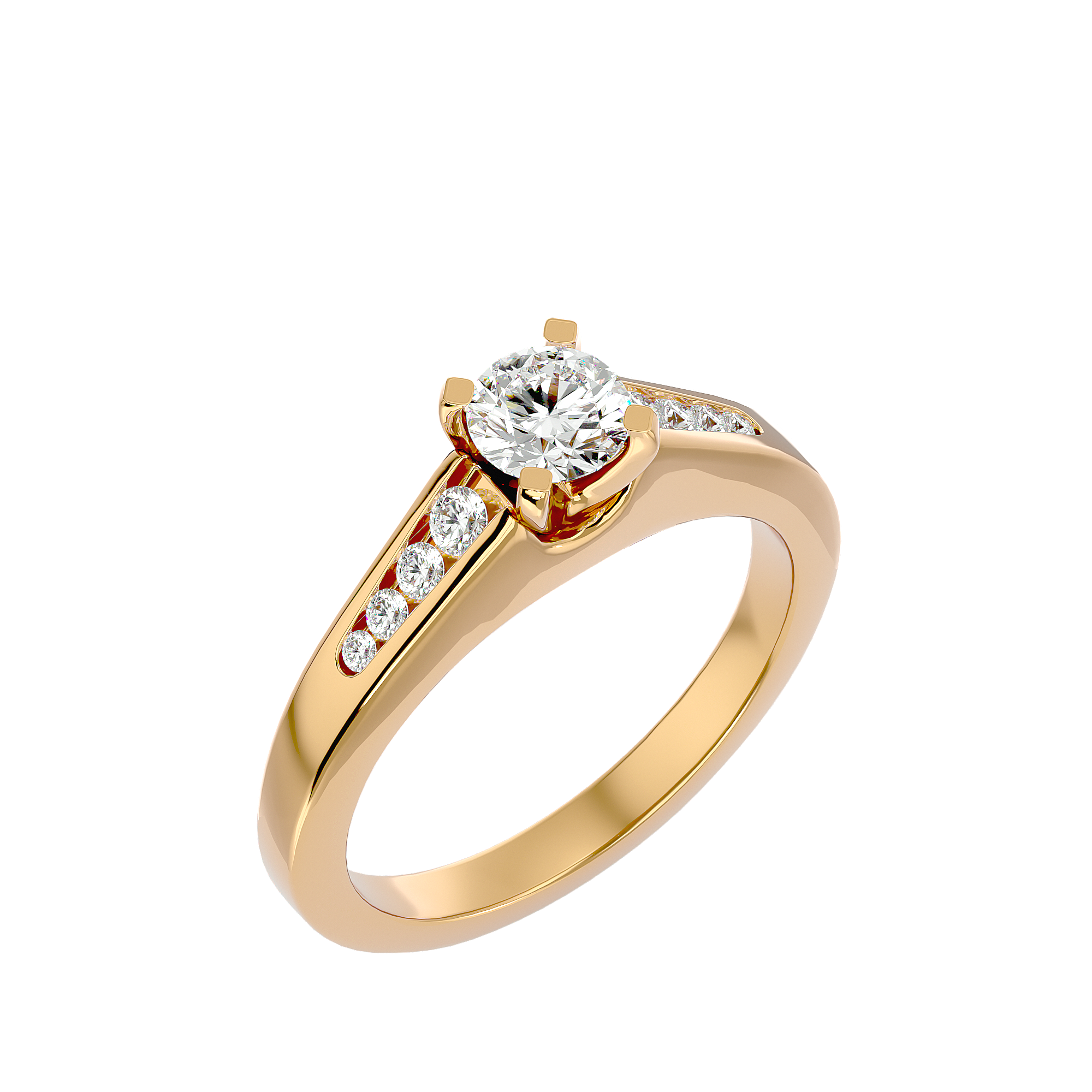 Camila Diamond Solitaire Ring