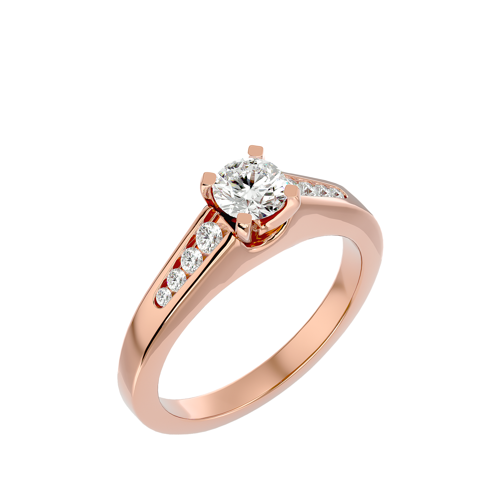 Camila Diamond Solitaire Ring