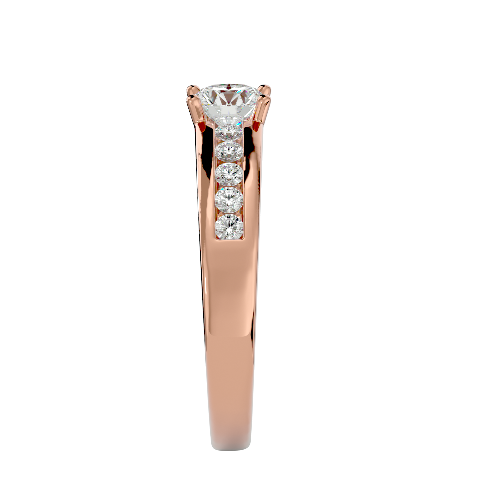 Cassandra Diamond Solitaire Ring