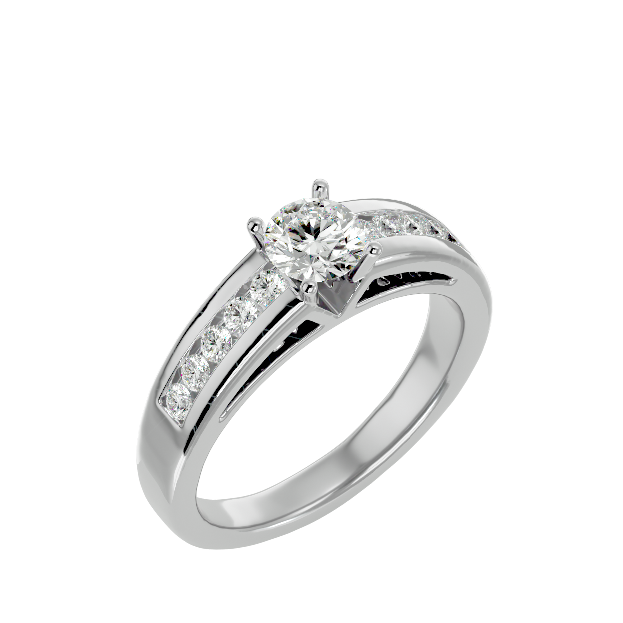 Cassandra Diamond Solitaire Ring