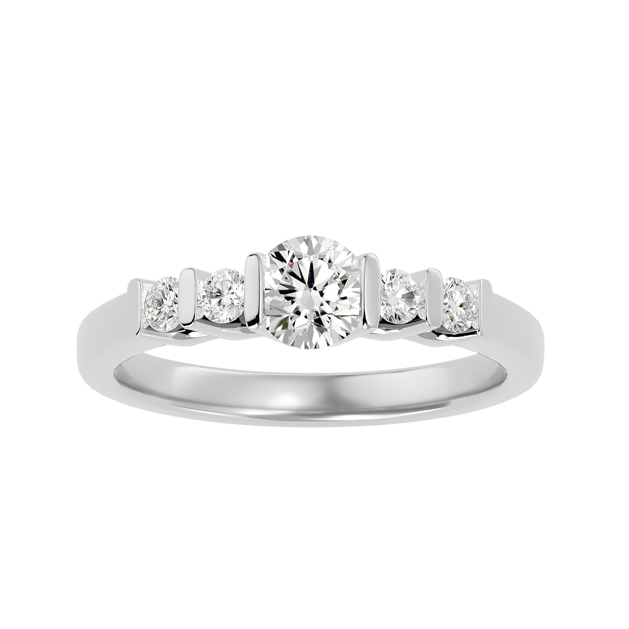 Charlotte Diamond Solitaire Ring