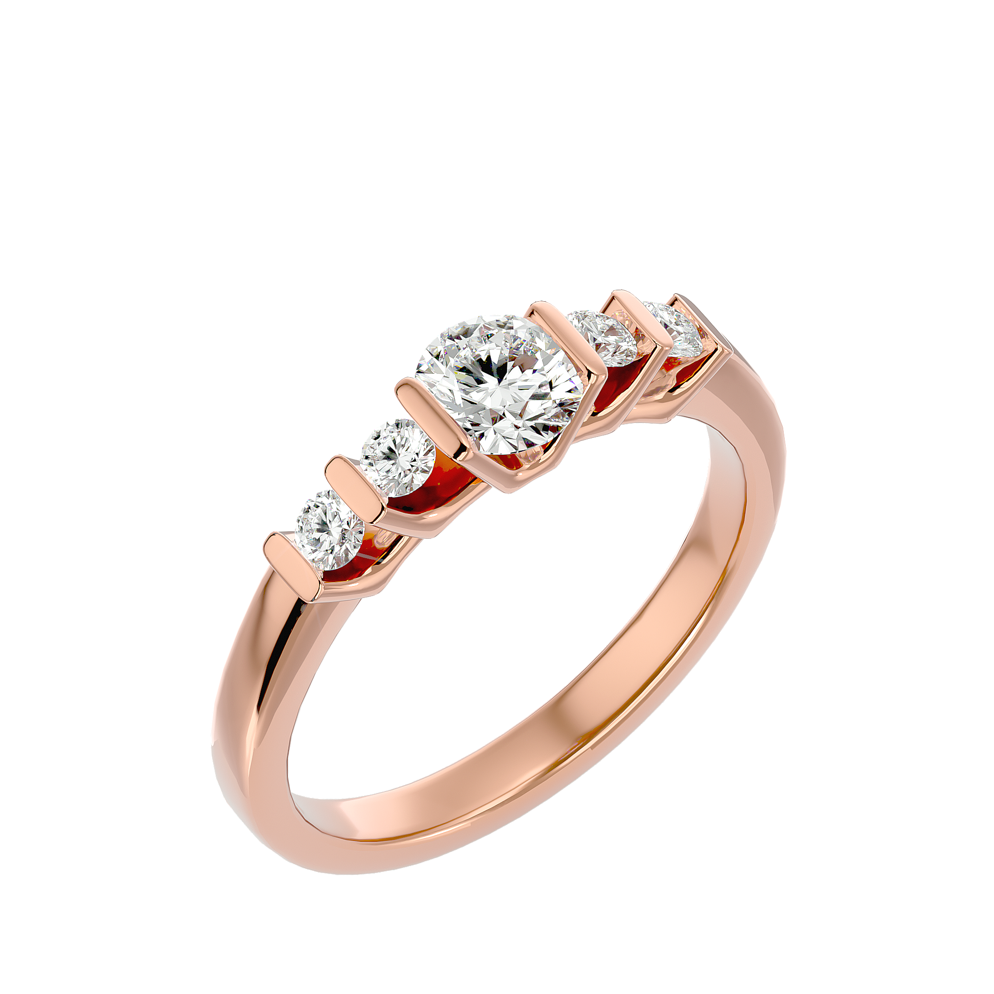 Charlotte Diamond Solitaire Ring