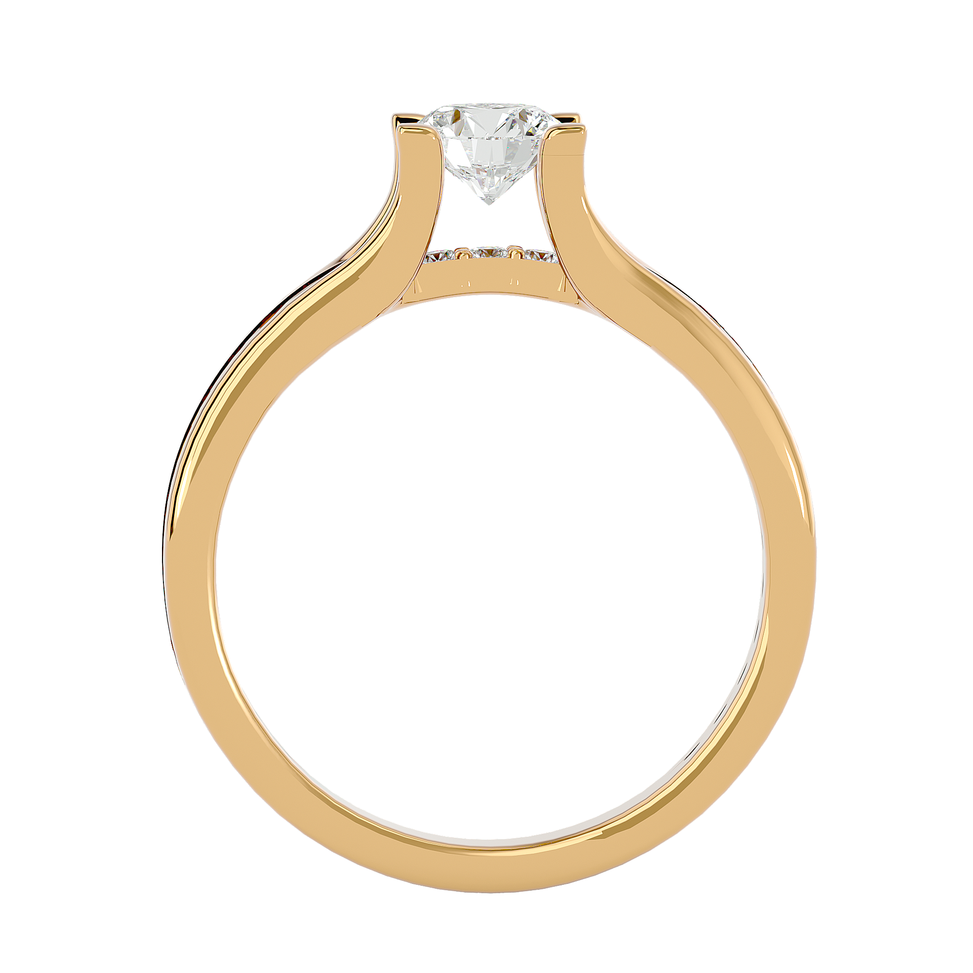 Celia Diamond Solitaire Ring