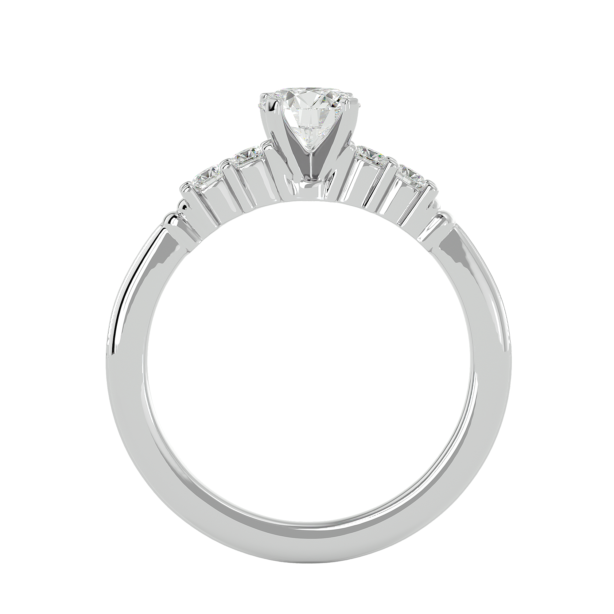 Chloe Diamond Solitaire Ring