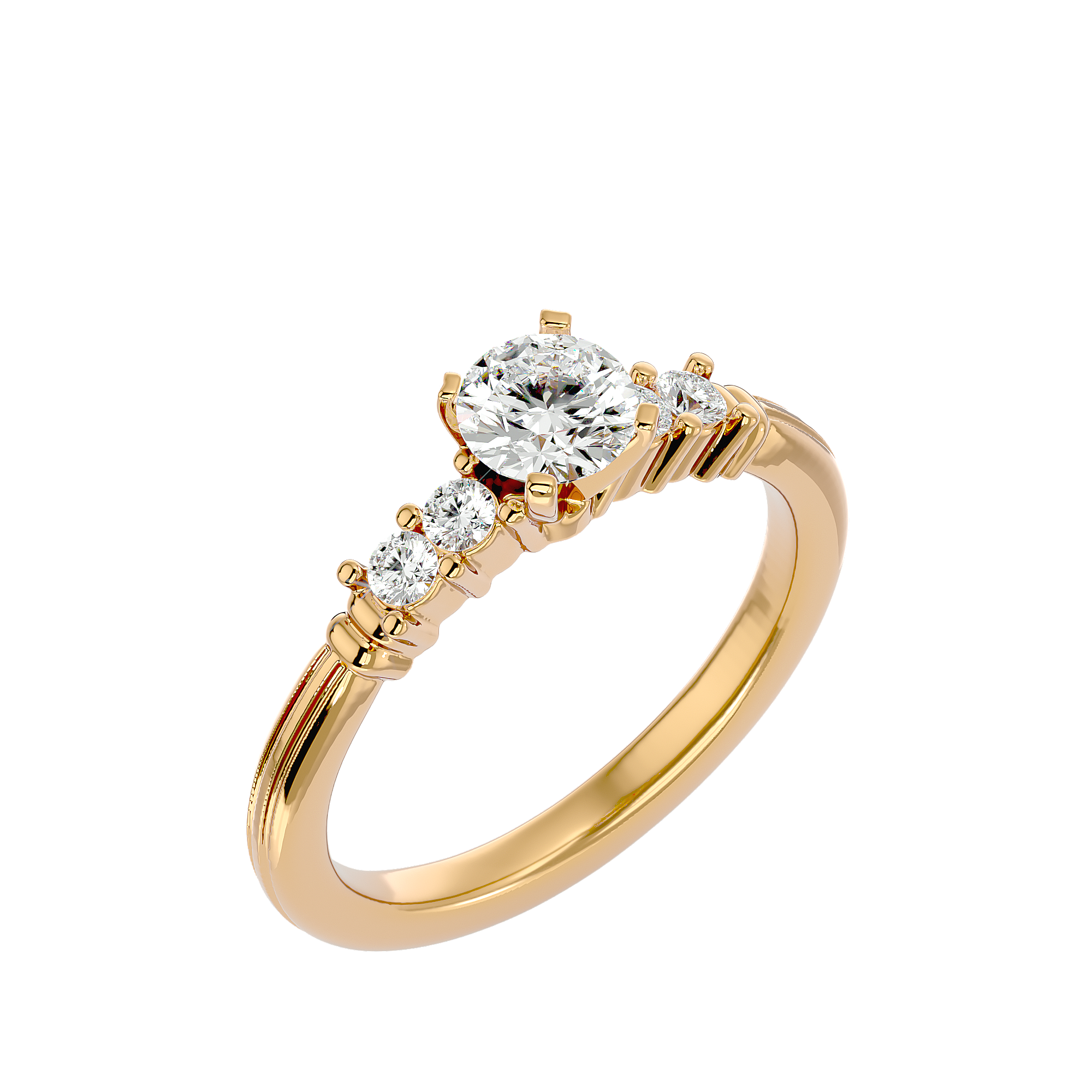 Chloe Diamond Solitaire Ring