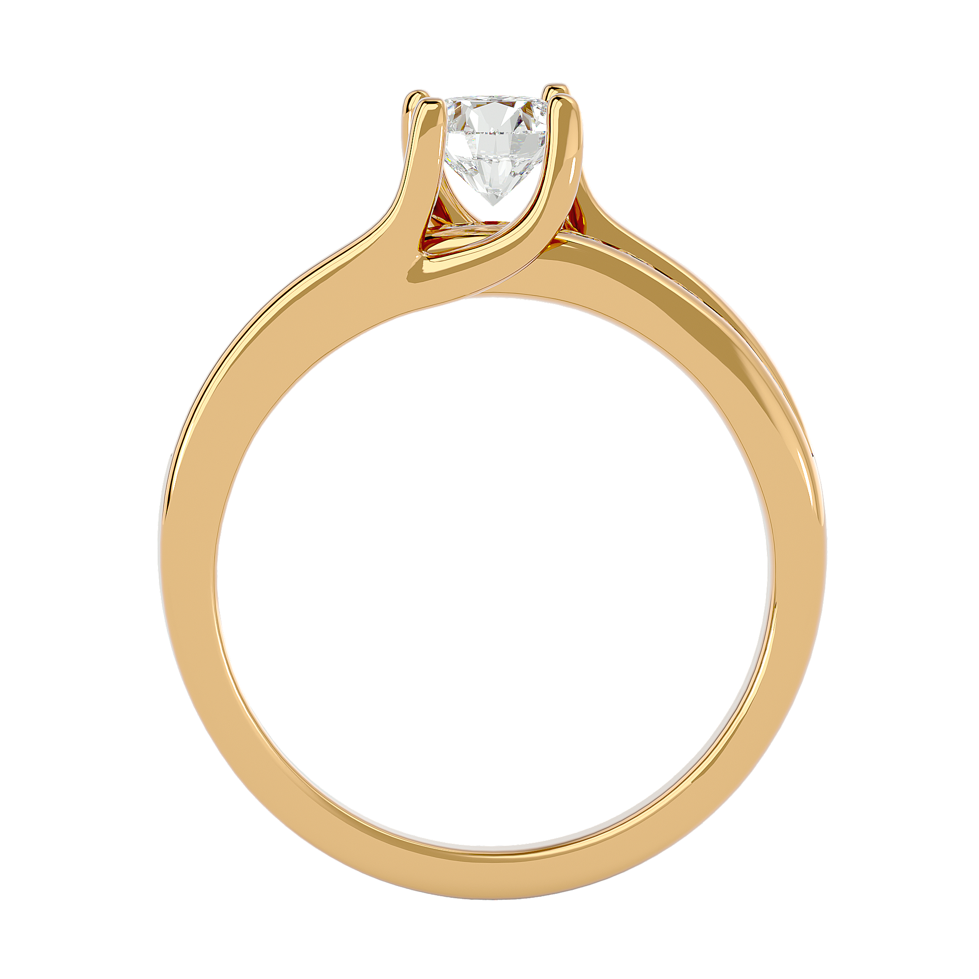 Claire Diamond Solitaire Ring