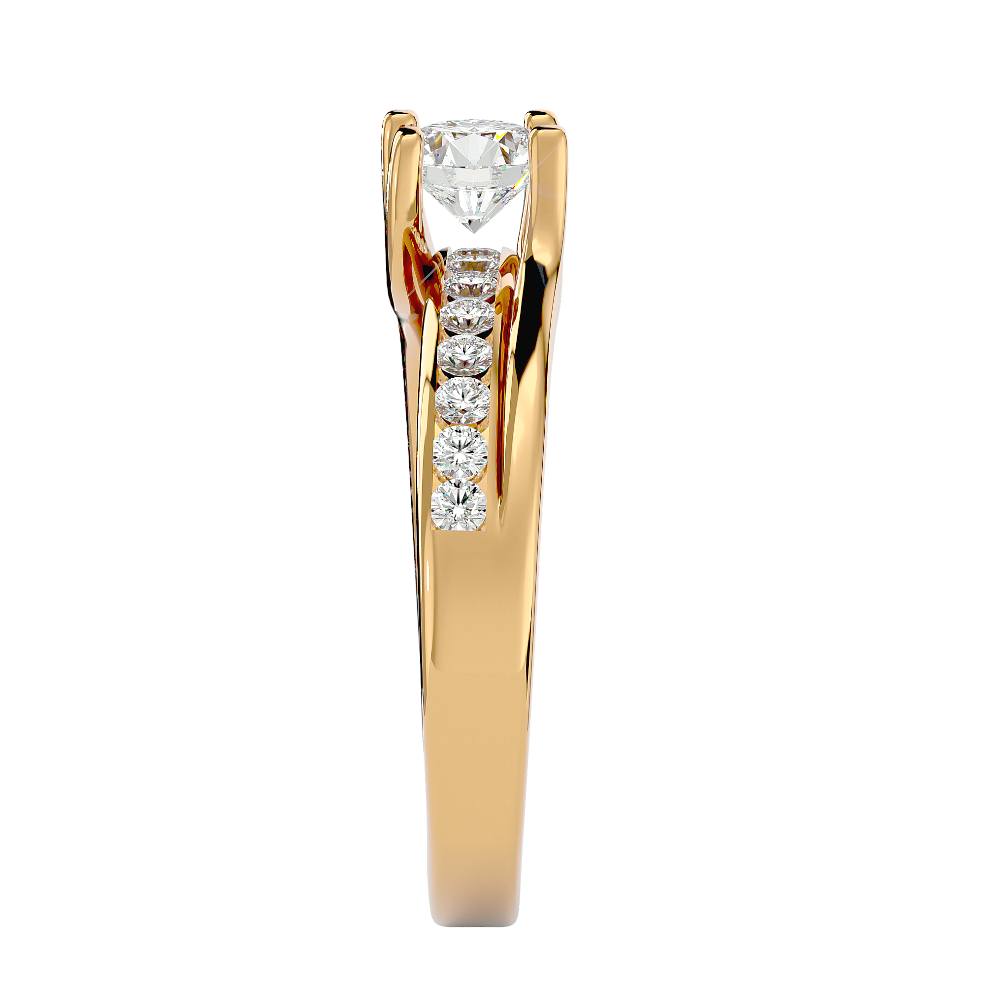 Claire Diamond Solitaire Ring