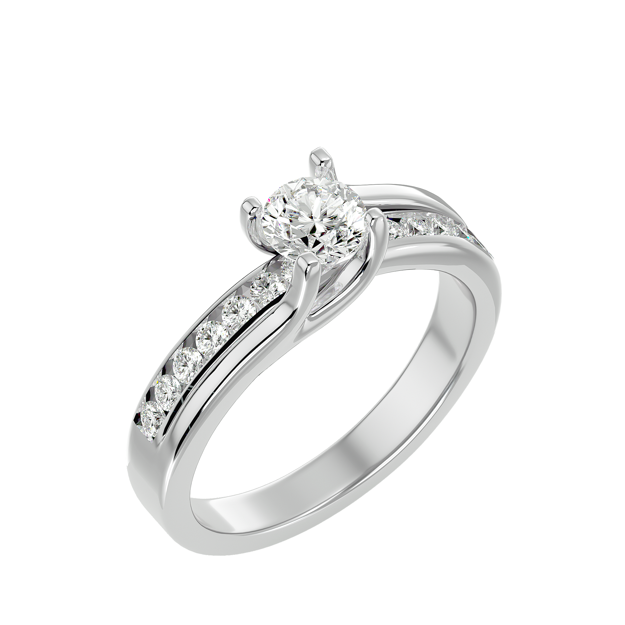 Claire Diamond Solitaire Ring