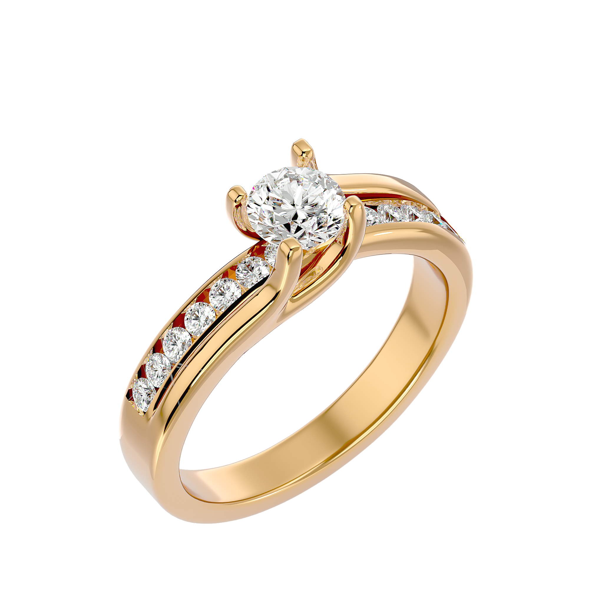 Claire Diamond Solitaire Ring