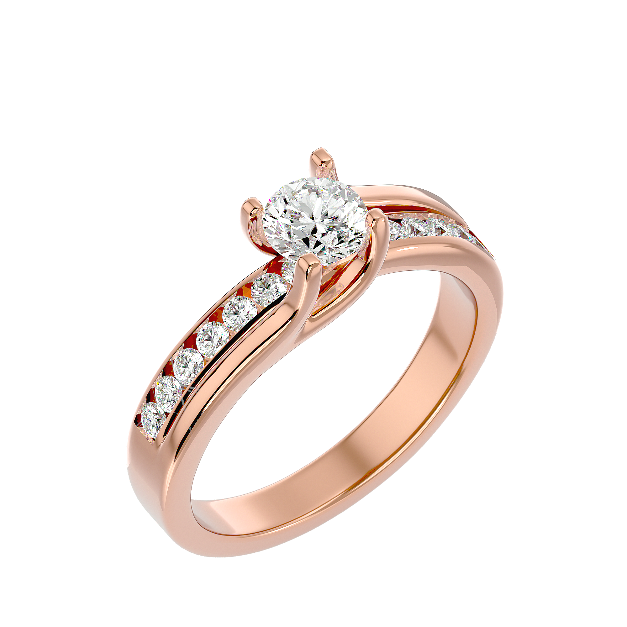 Claire Diamond Solitaire Ring