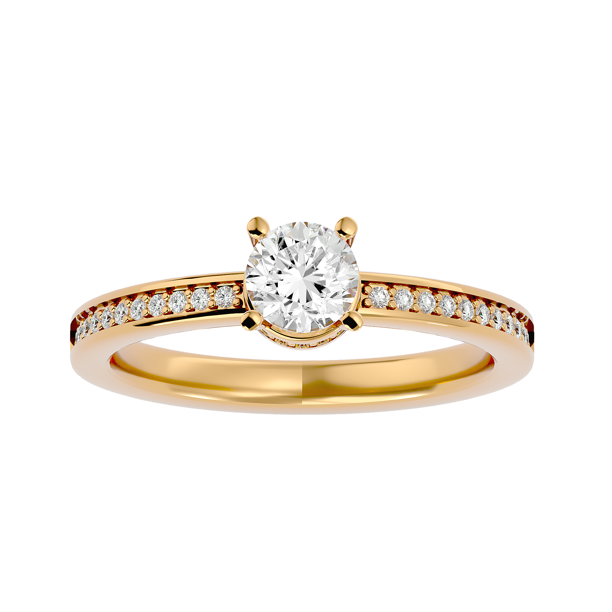 Colleen Diamond Solitaire Ring