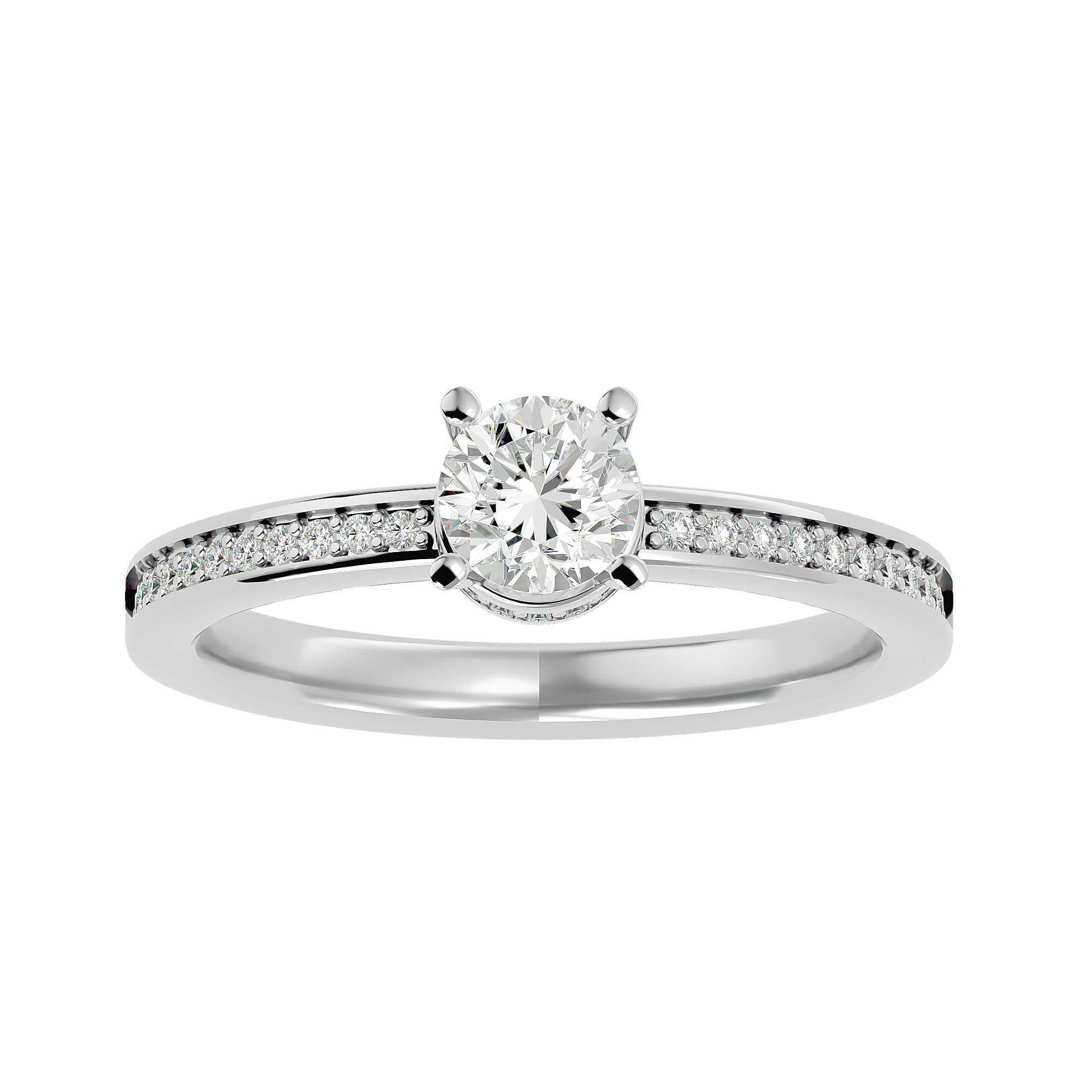 Colleen Diamond Solitaire Ring