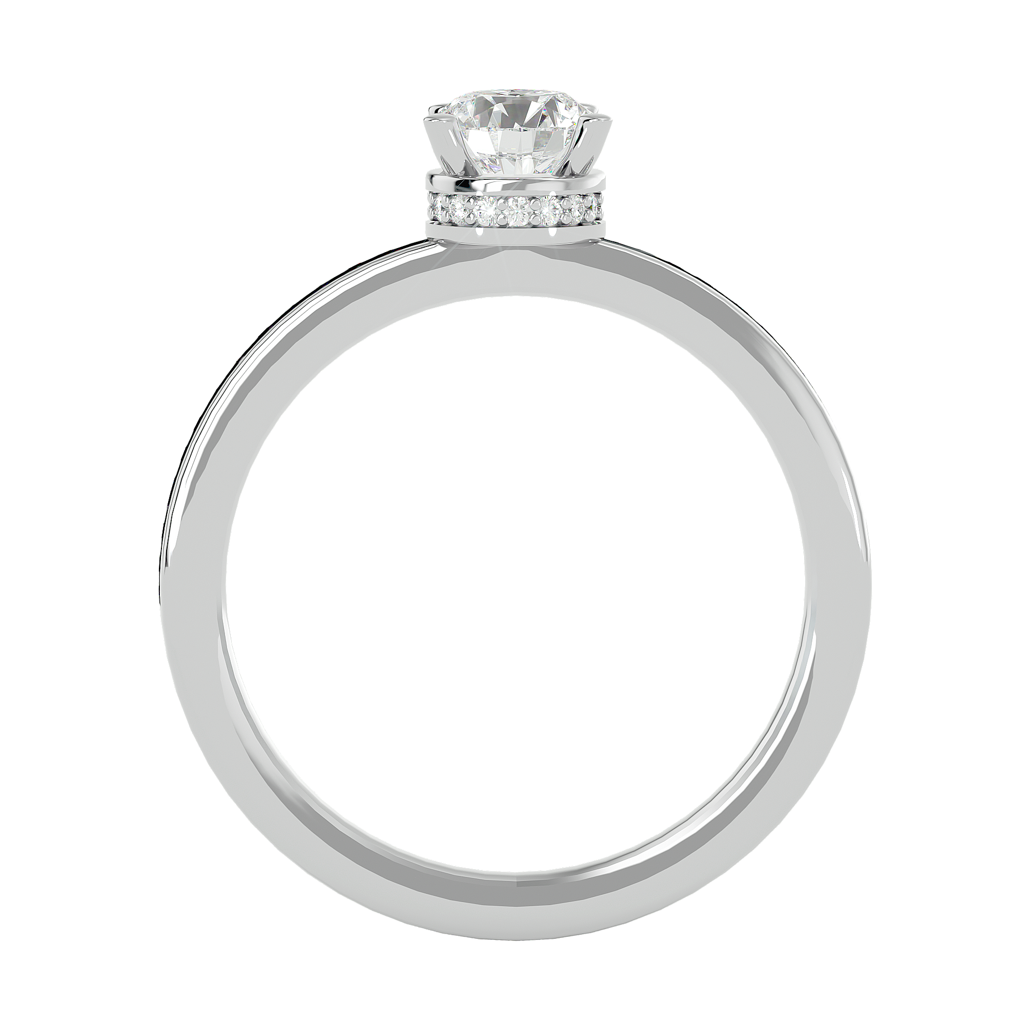 Colleen Diamond Solitaire Ring