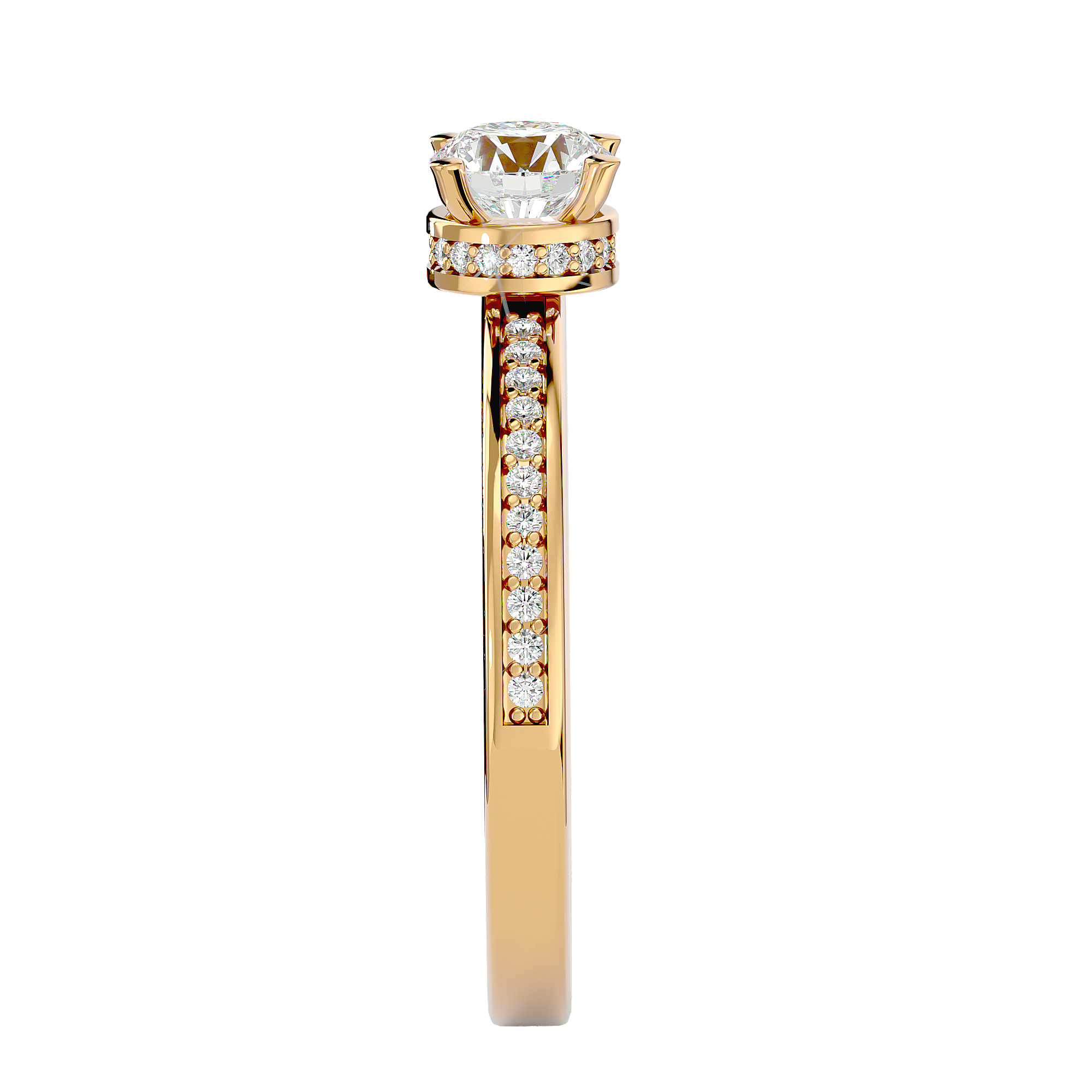 Colleen Diamond Solitaire Ring