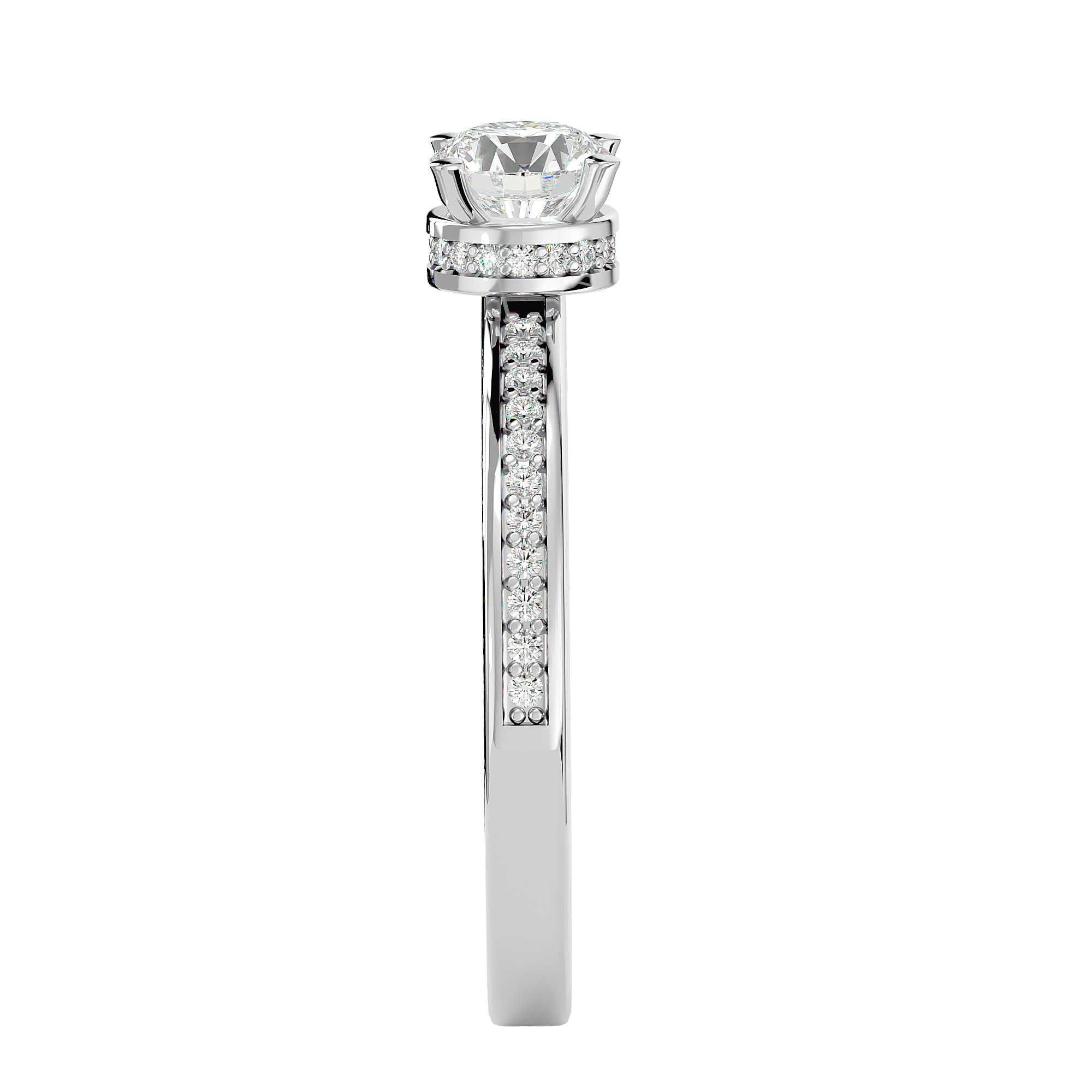 Colleen Diamond Solitaire Ring