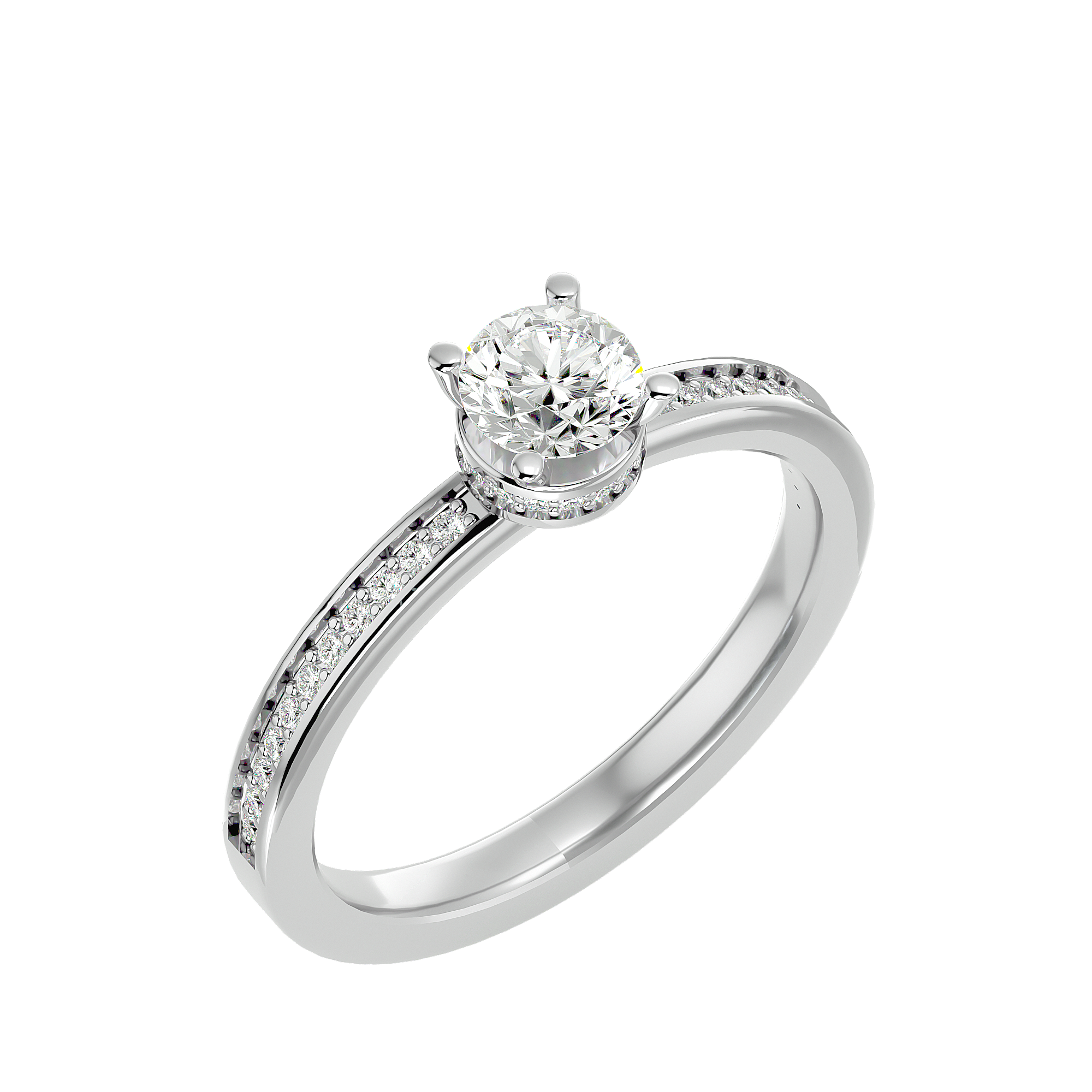 Colleen Diamond Solitaire Ring