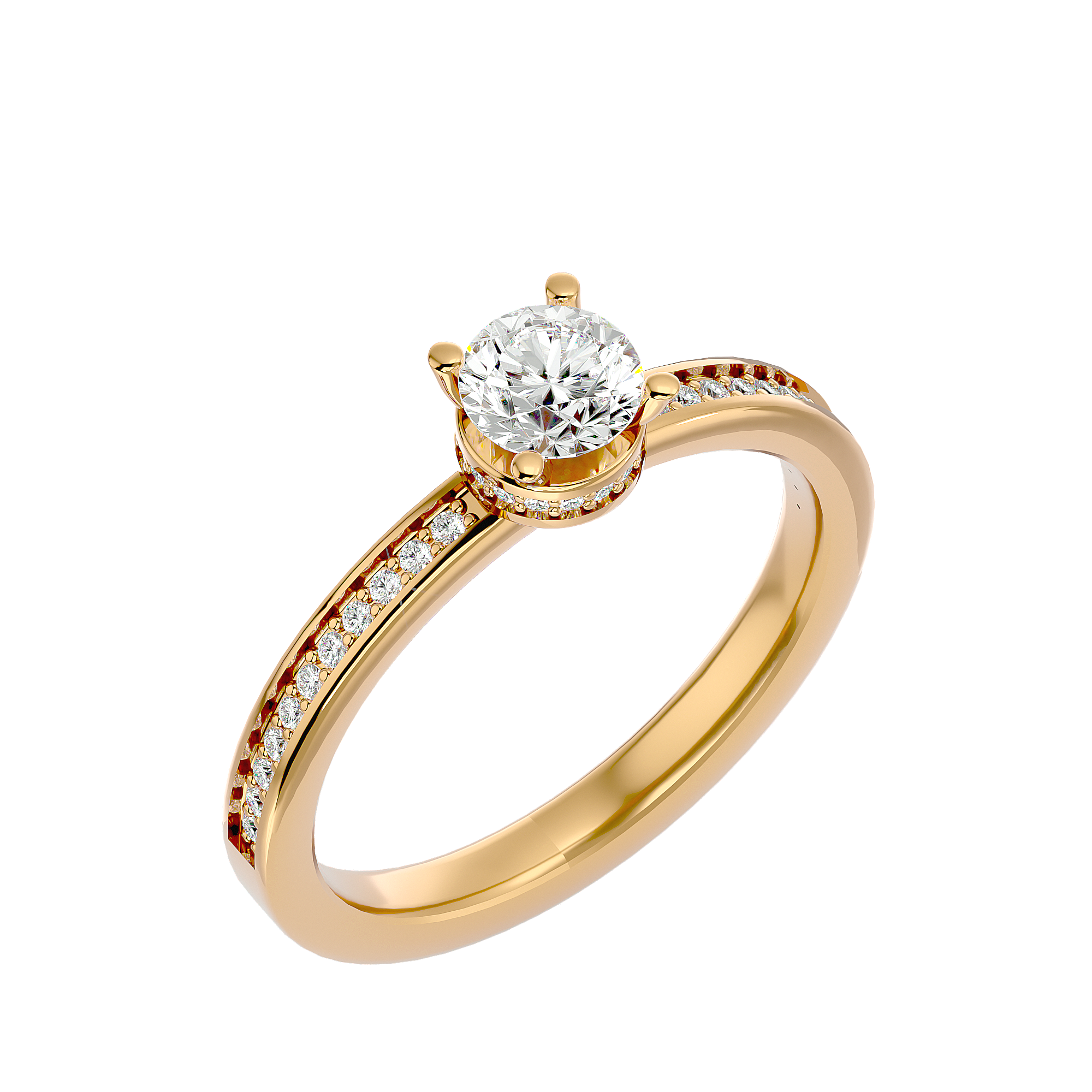 Colleen Diamond Solitaire Ring