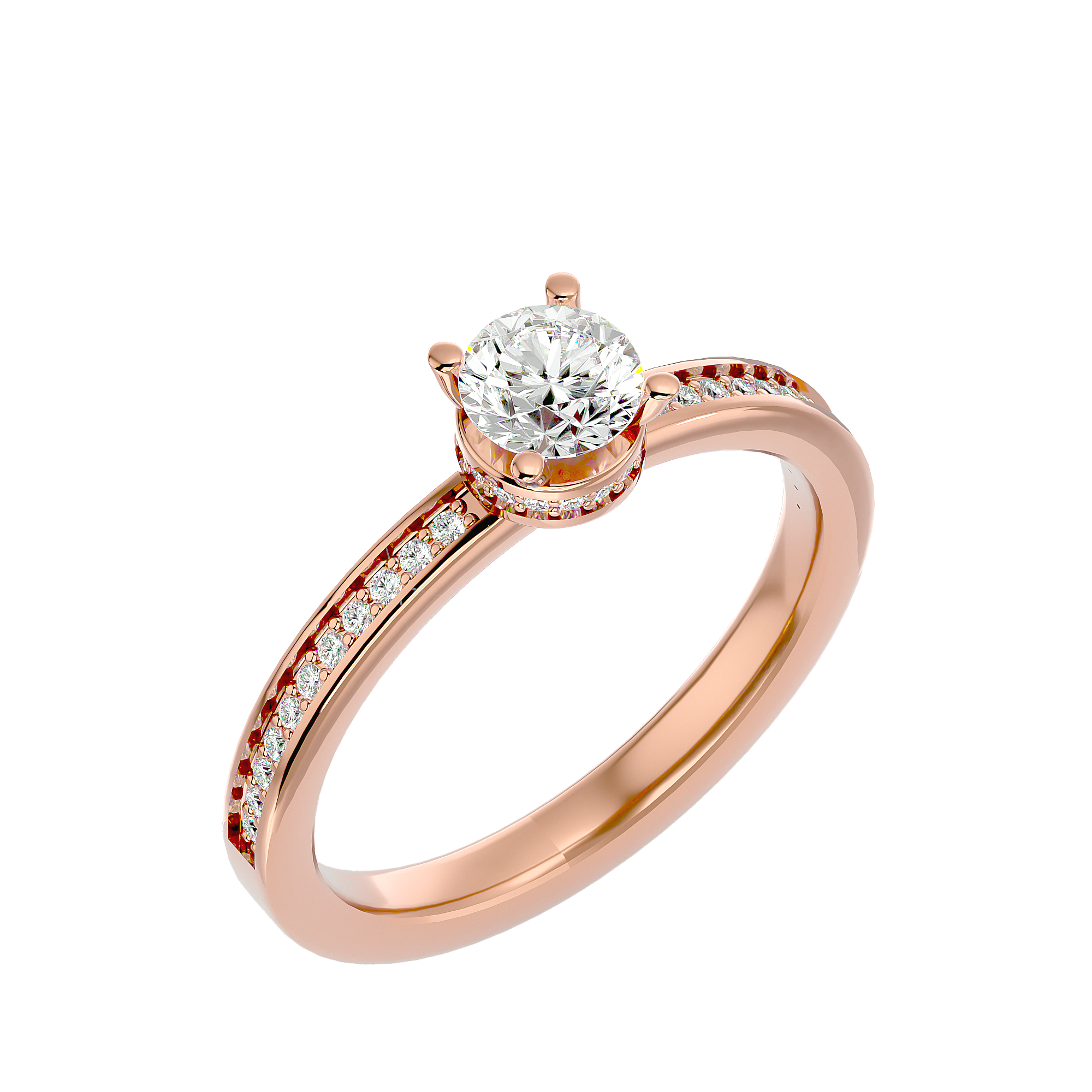 Colleen Diamond Solitaire Ring