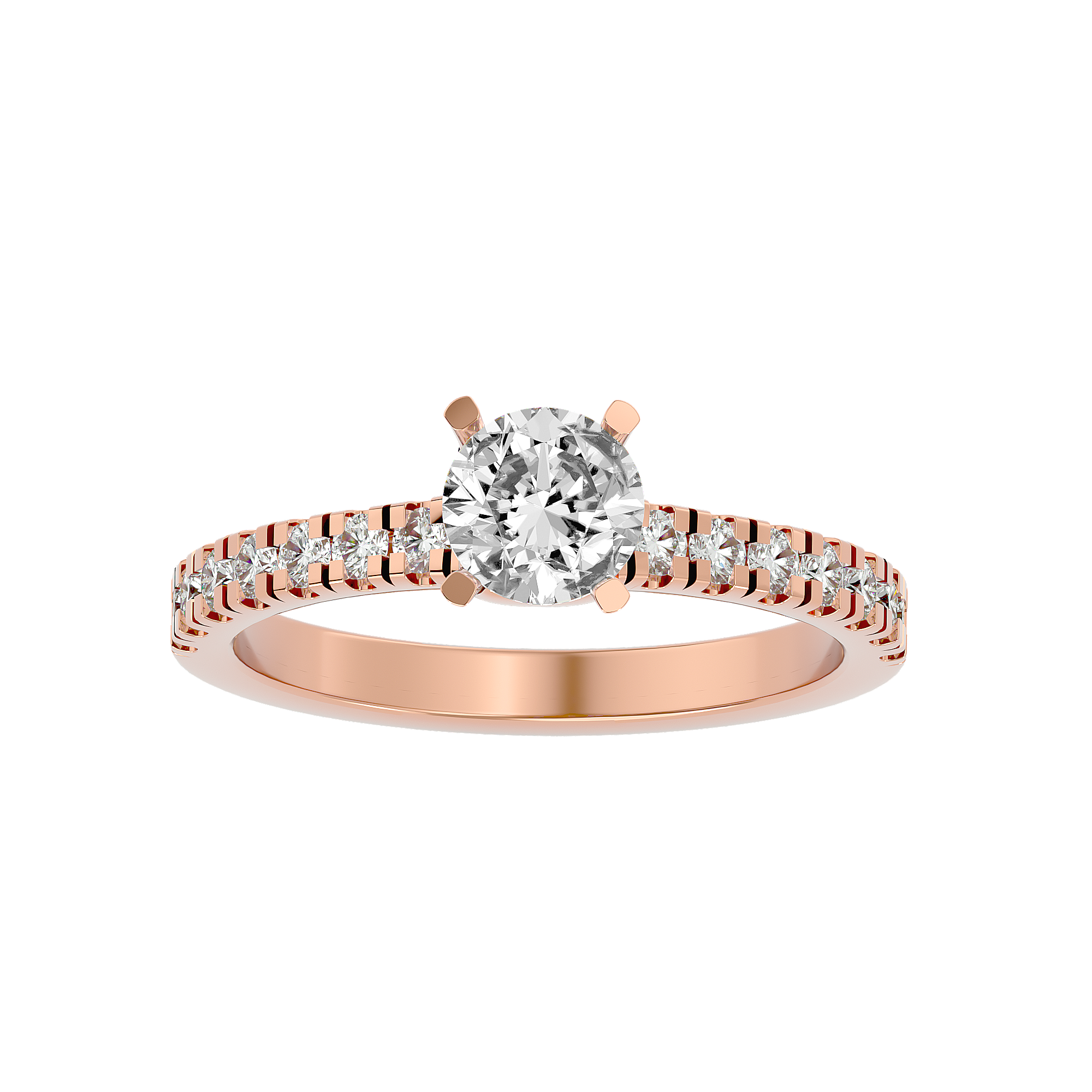 Cora Diamond Solitaire Ring