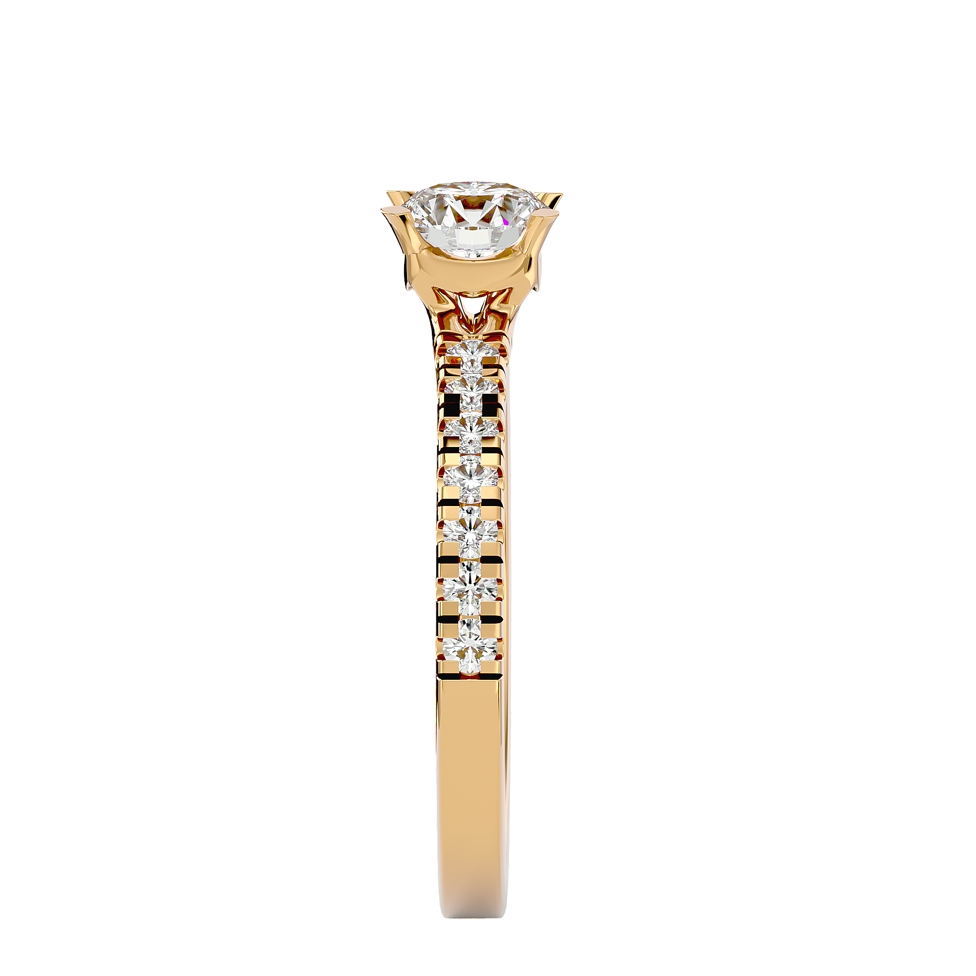 Cora Diamond Solitaire Ring