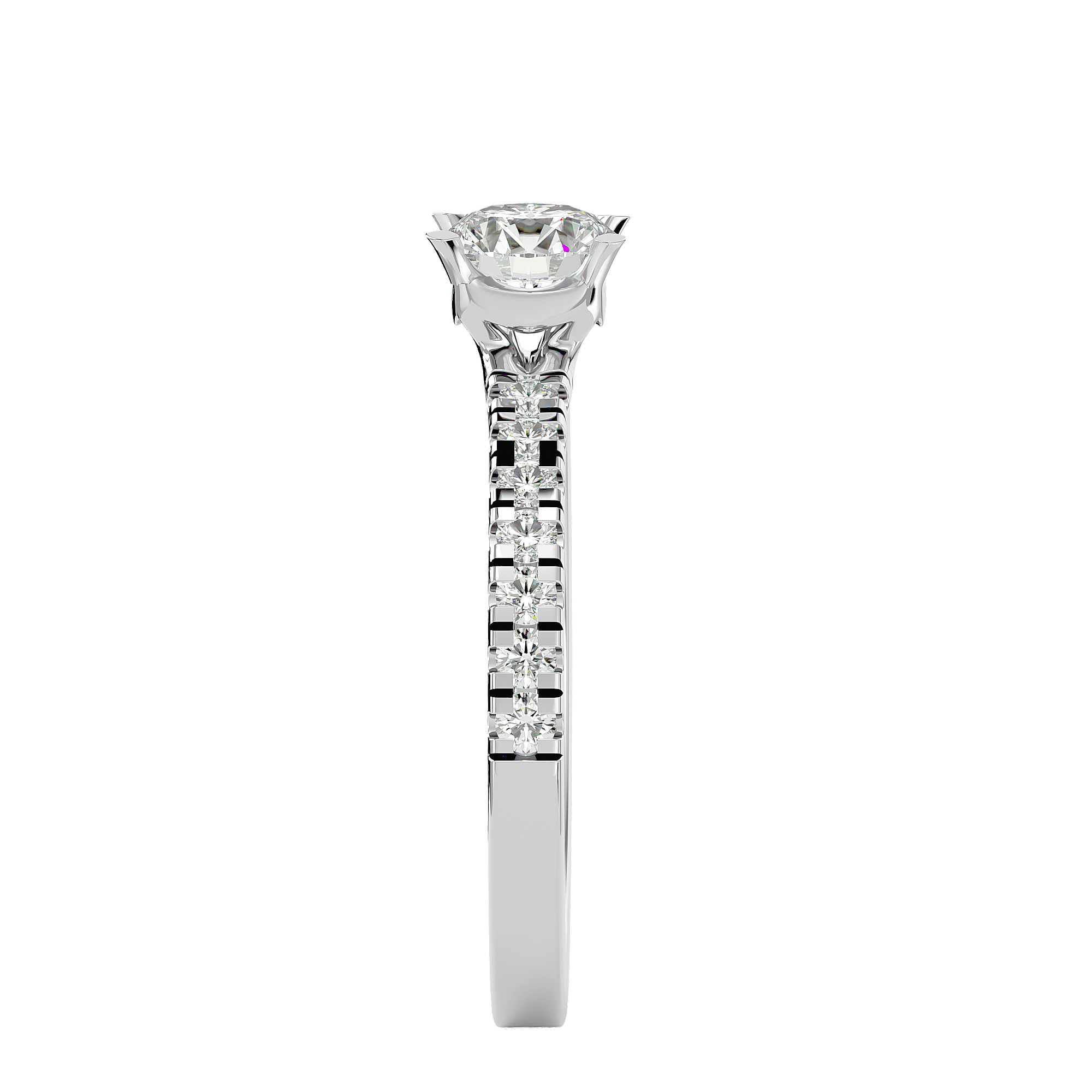 Cora Diamond Solitaire Ring