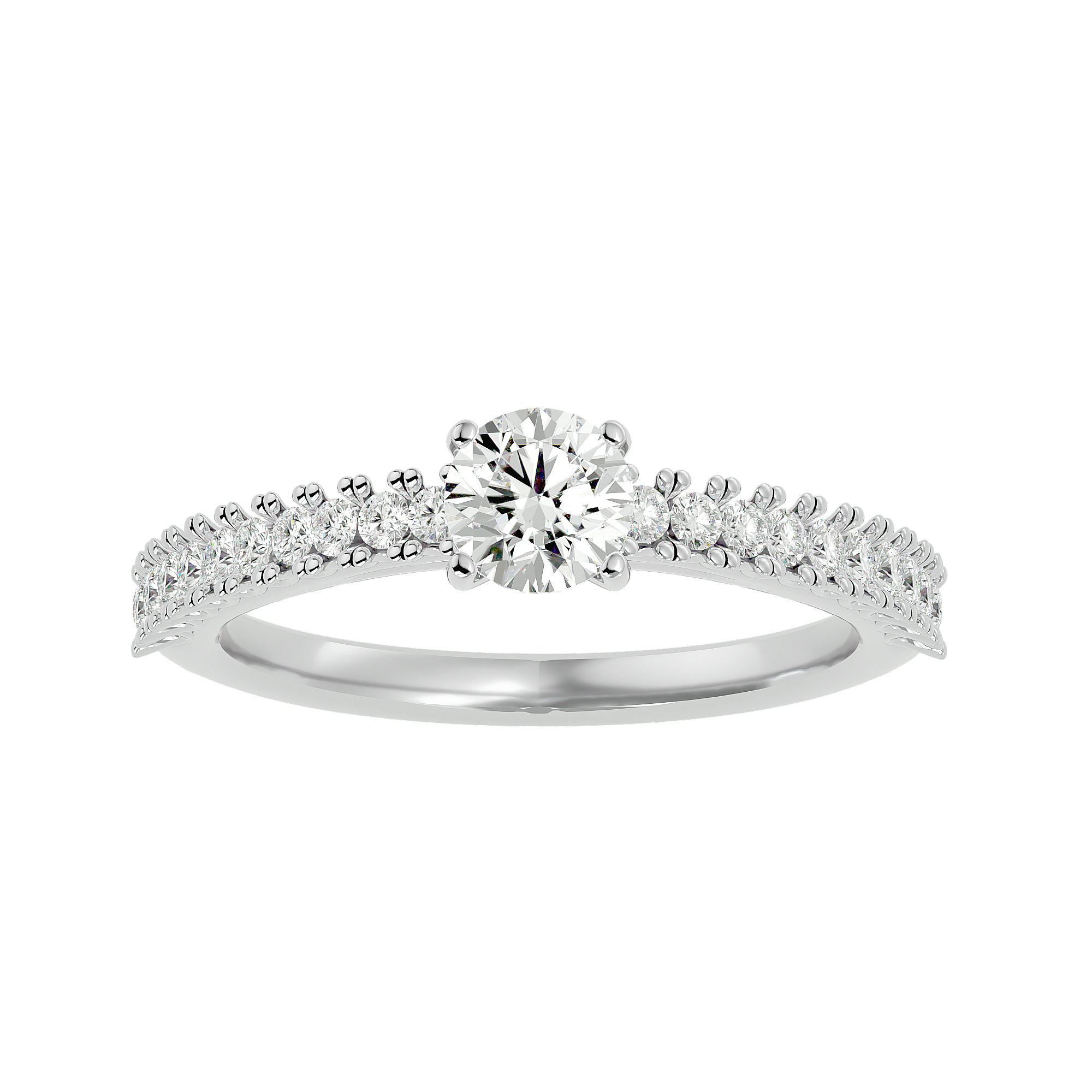 Constance Diamond Solitaire Ring