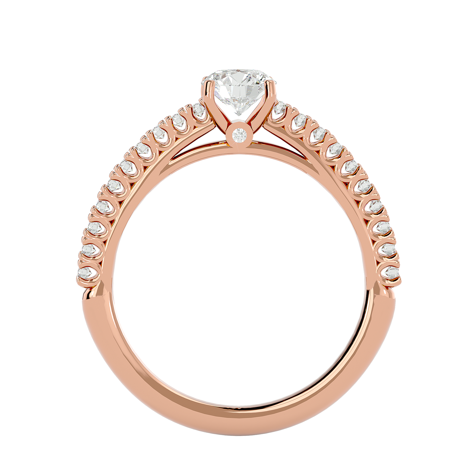 Constance Diamond Solitaire Ring