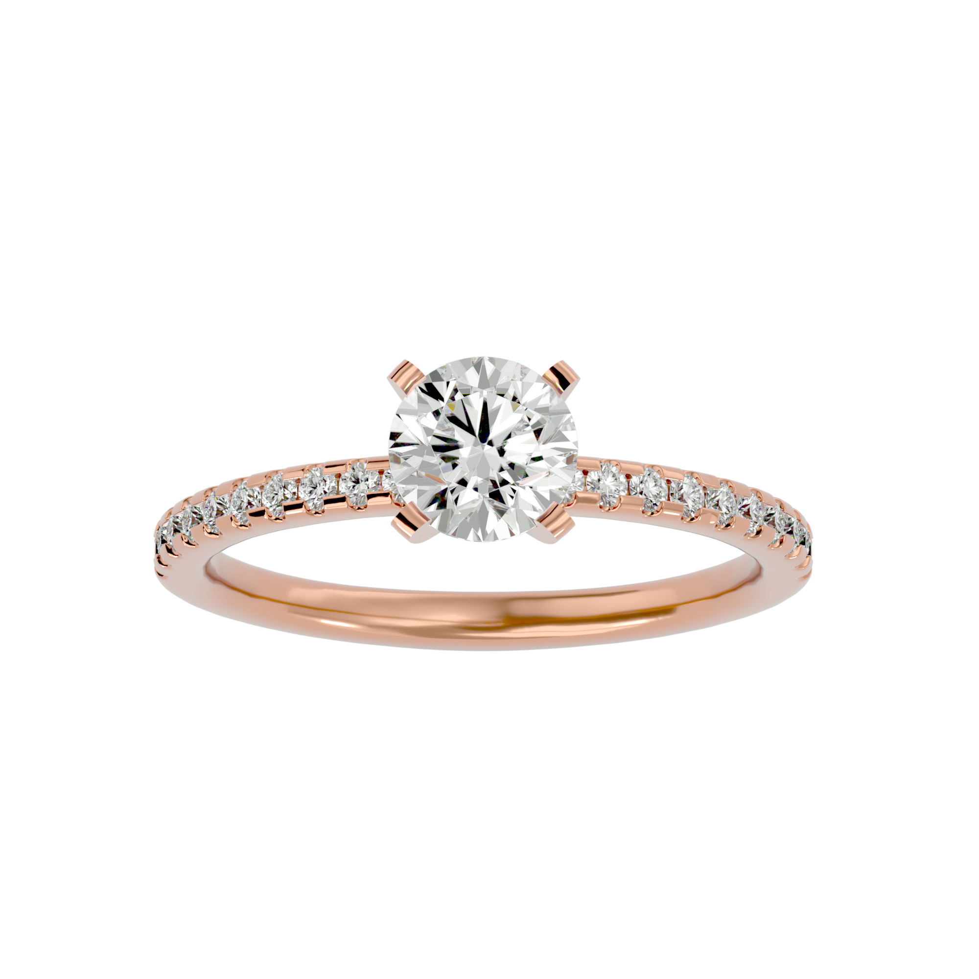 Courtney Diamond Solitaire Ring