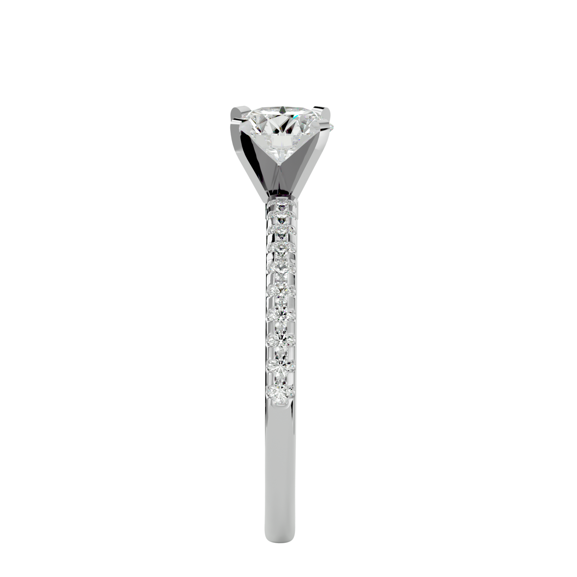 Courtney Diamond Solitaire Ring