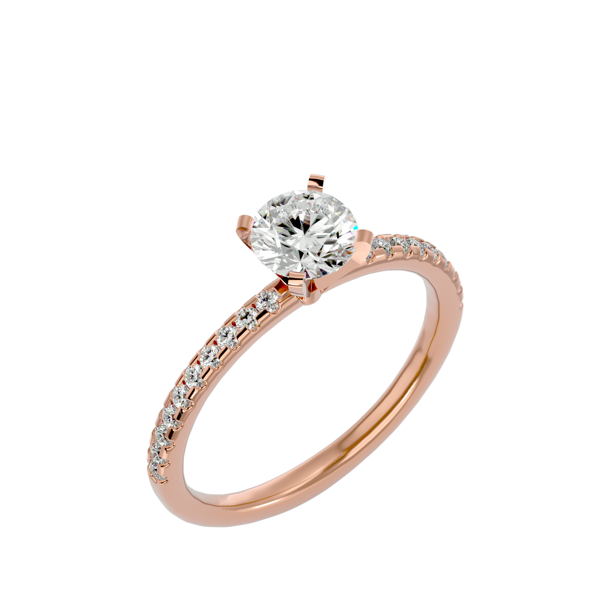 Courtney Diamond Solitaire Ring