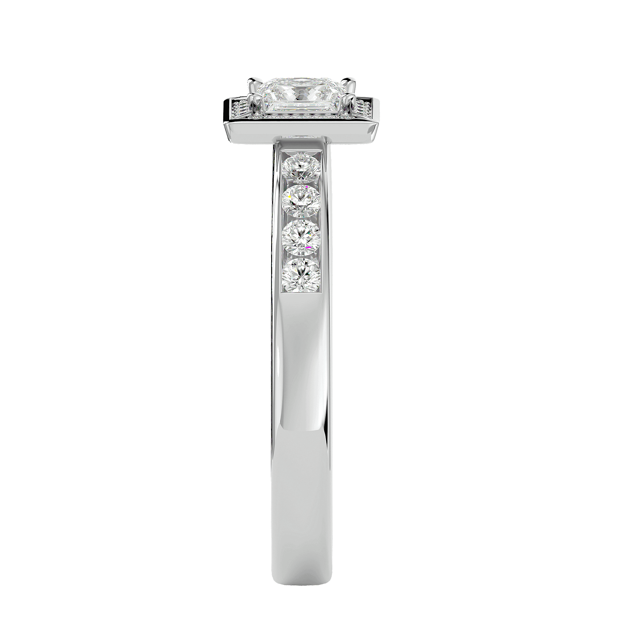 Caterina Diamond Halo Ring