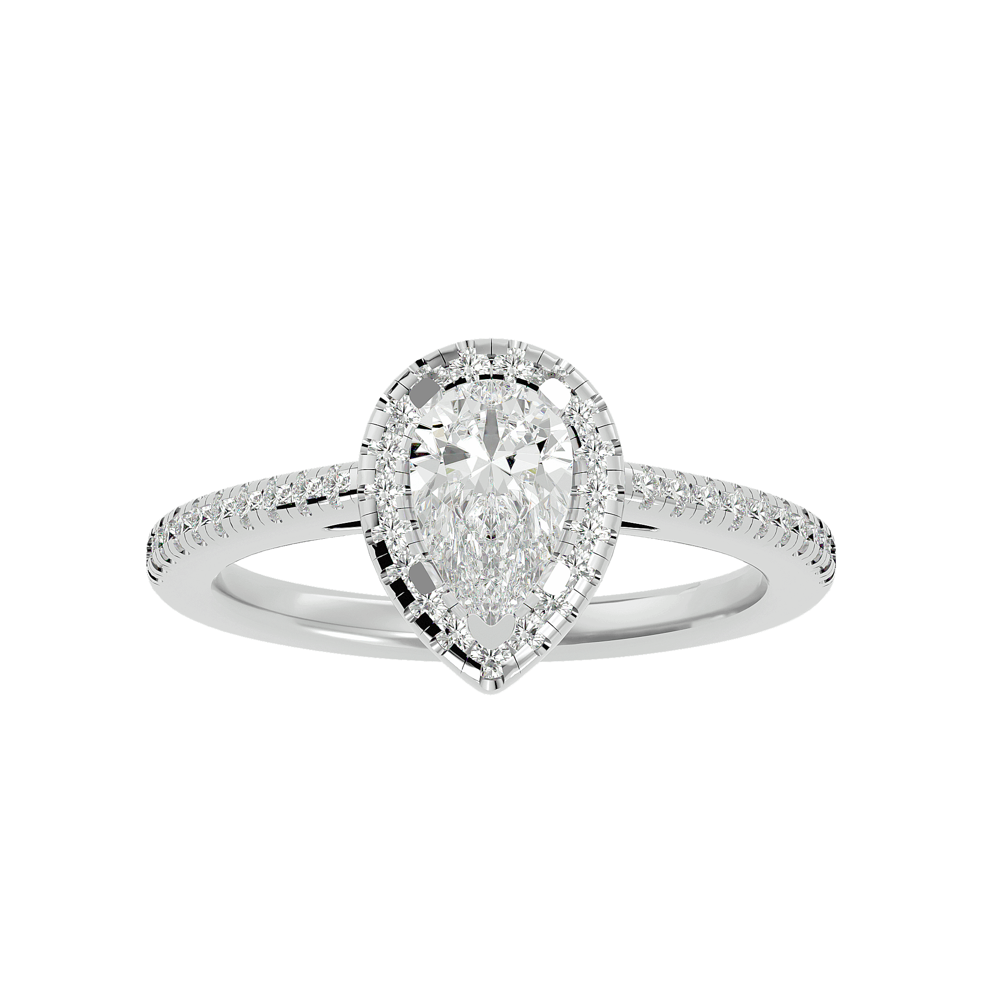 Cecelia Diamond Halo Ring