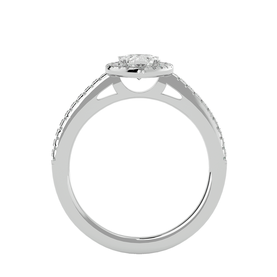 Cecelia Diamond Halo Ring