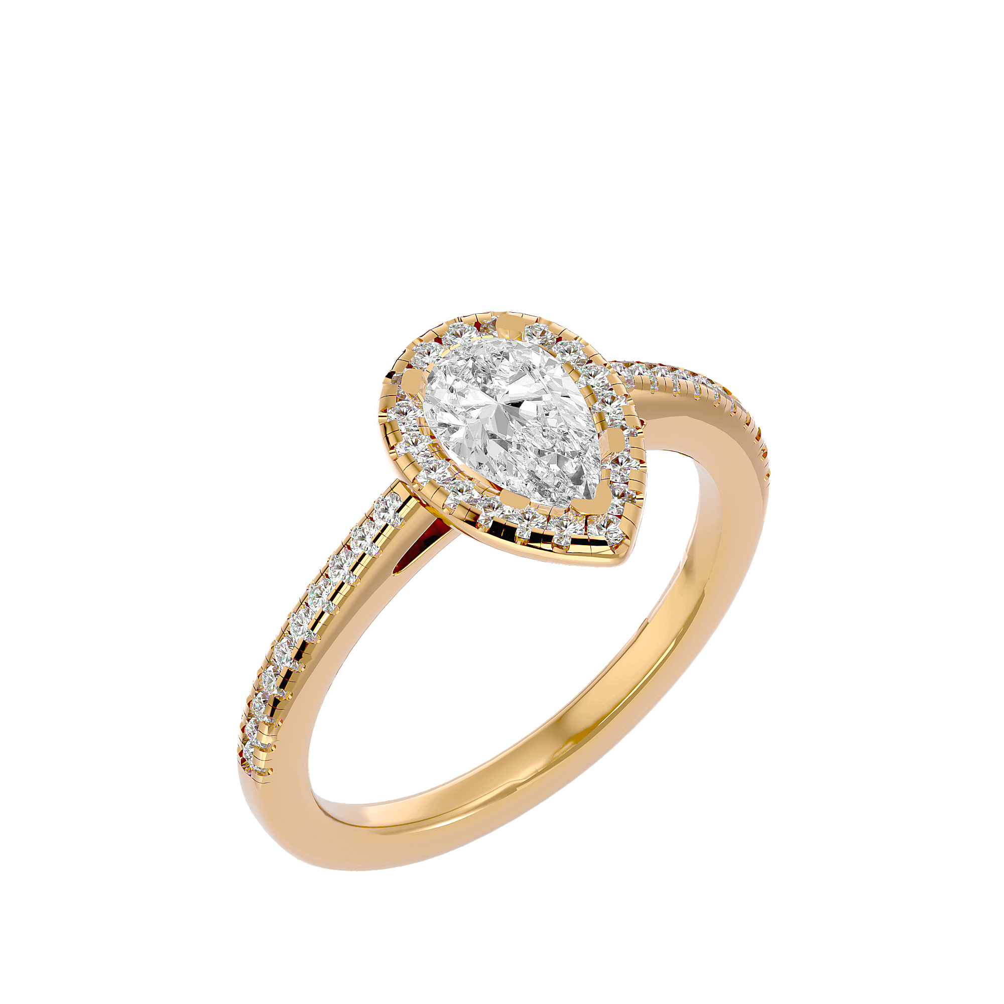 Cecelia Diamond Halo Ring