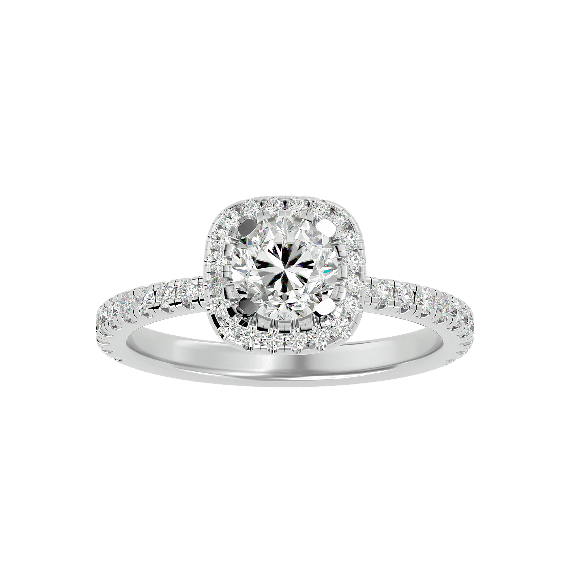 Claire Diamond Halo Ring