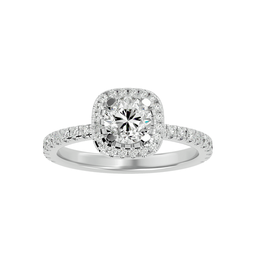 Claire Diamond Halo Ring