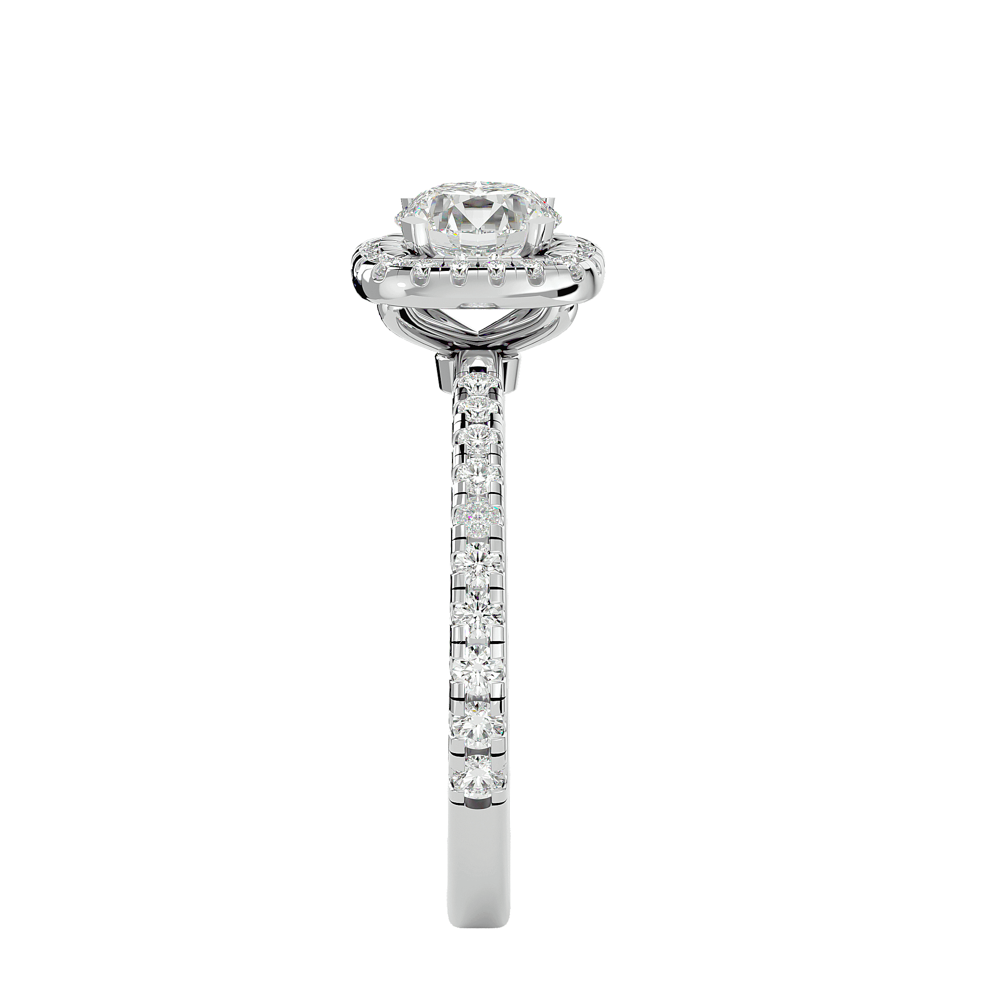 Claire Diamond Halo Ring