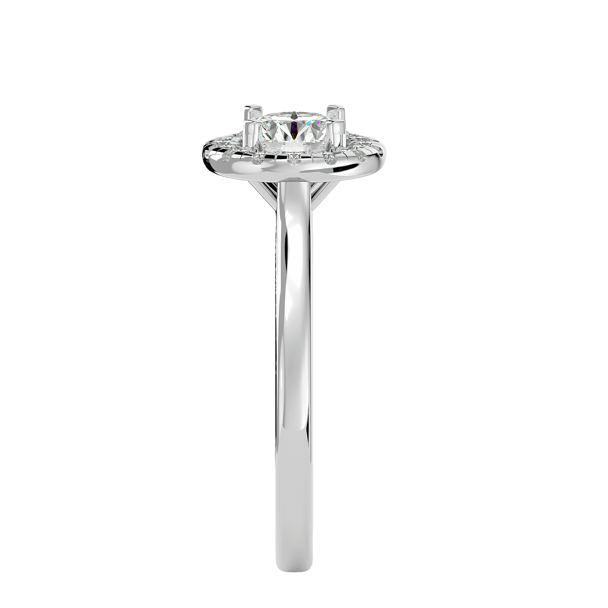 Coretta Diamond Halo Ring