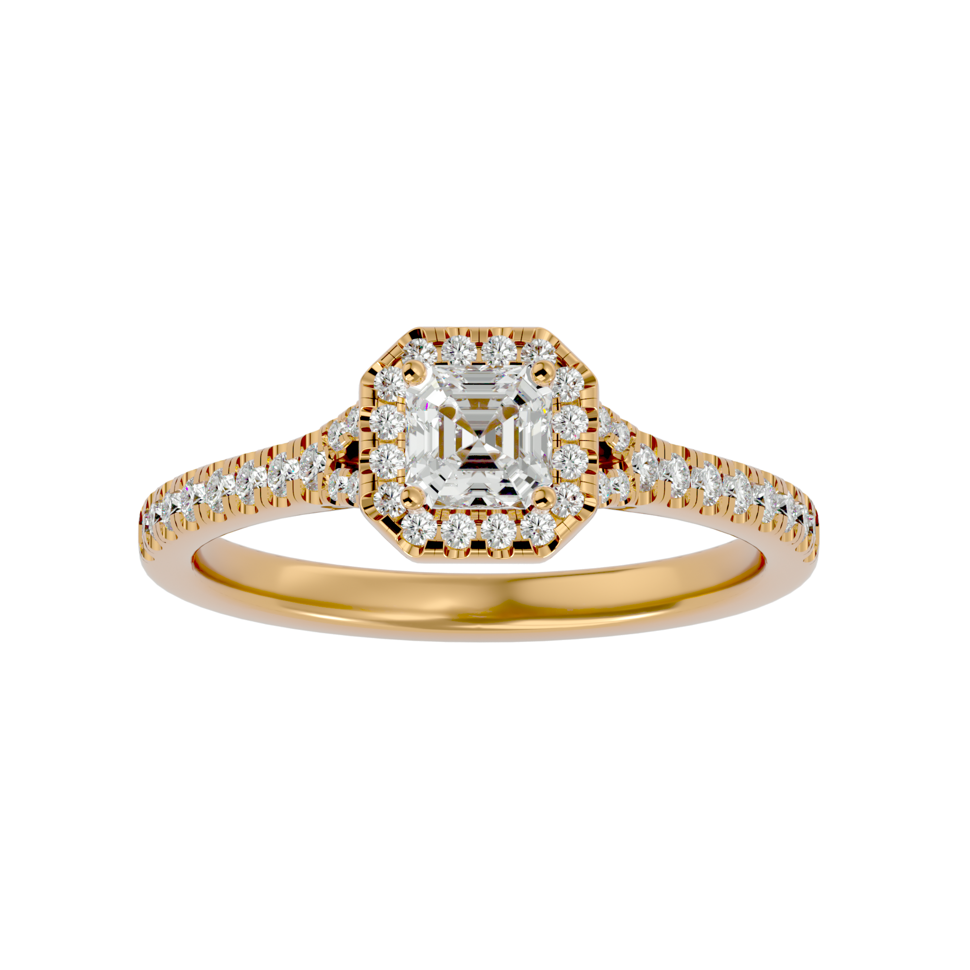 Madelina Diamond Halo Ring