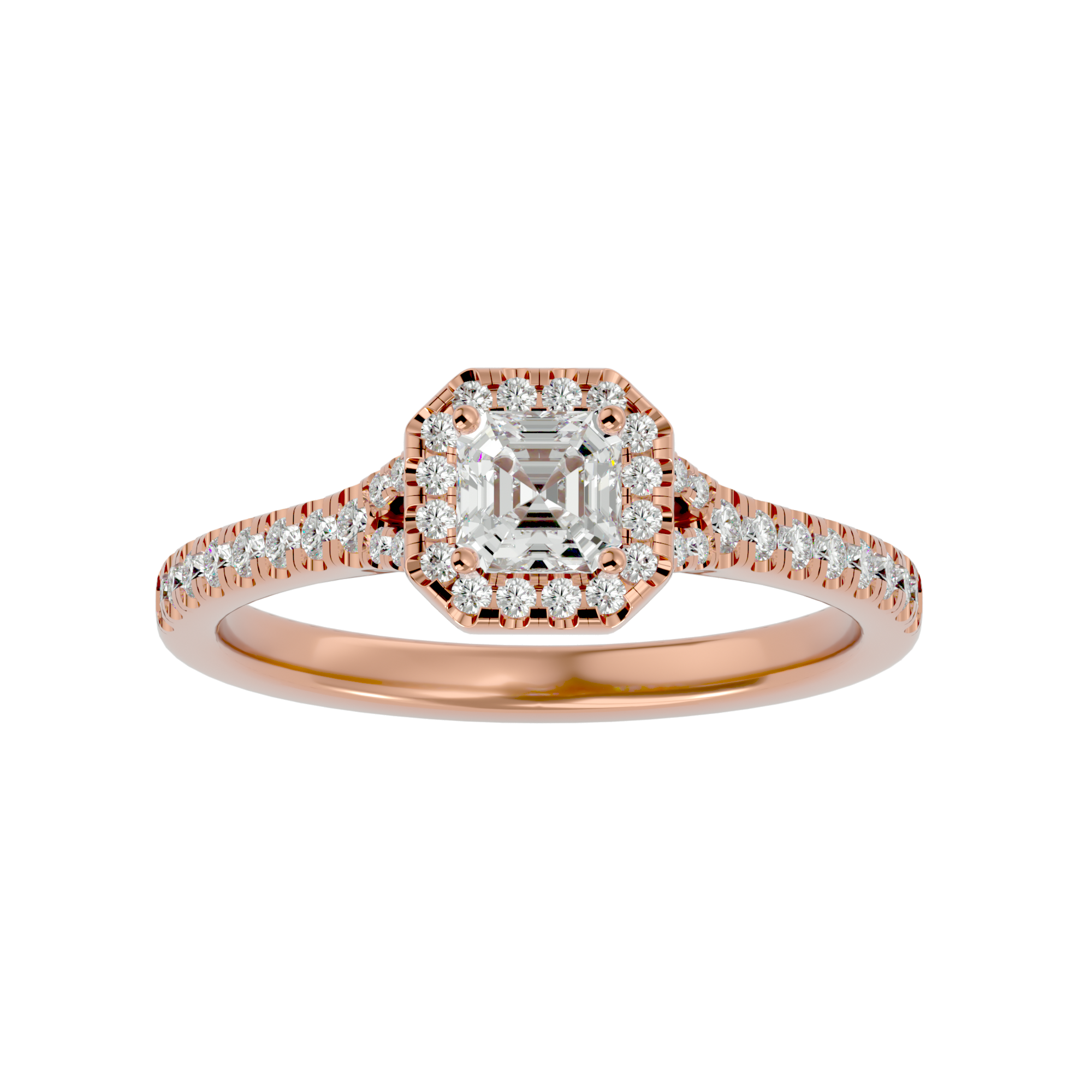 Madelina Diamond Halo Ring