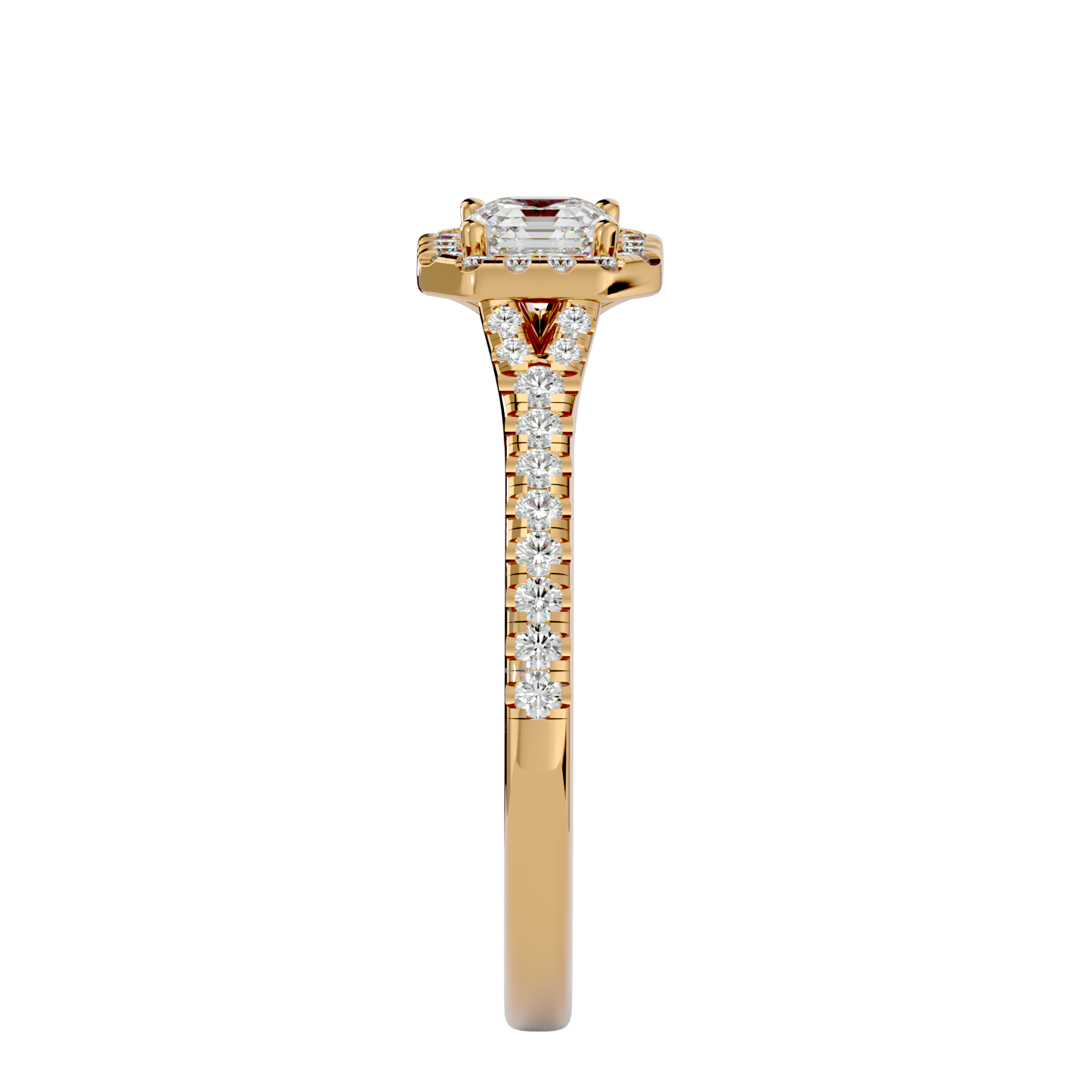 Madelina Diamond Halo Ring