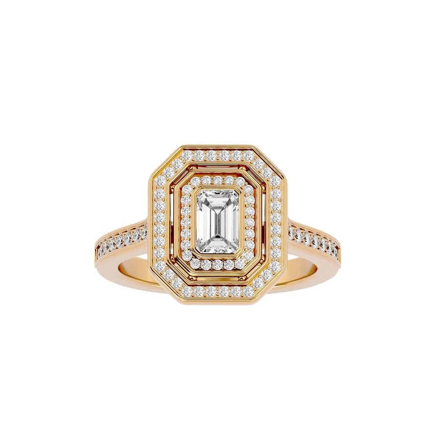 Paola Diamond Halo Ring