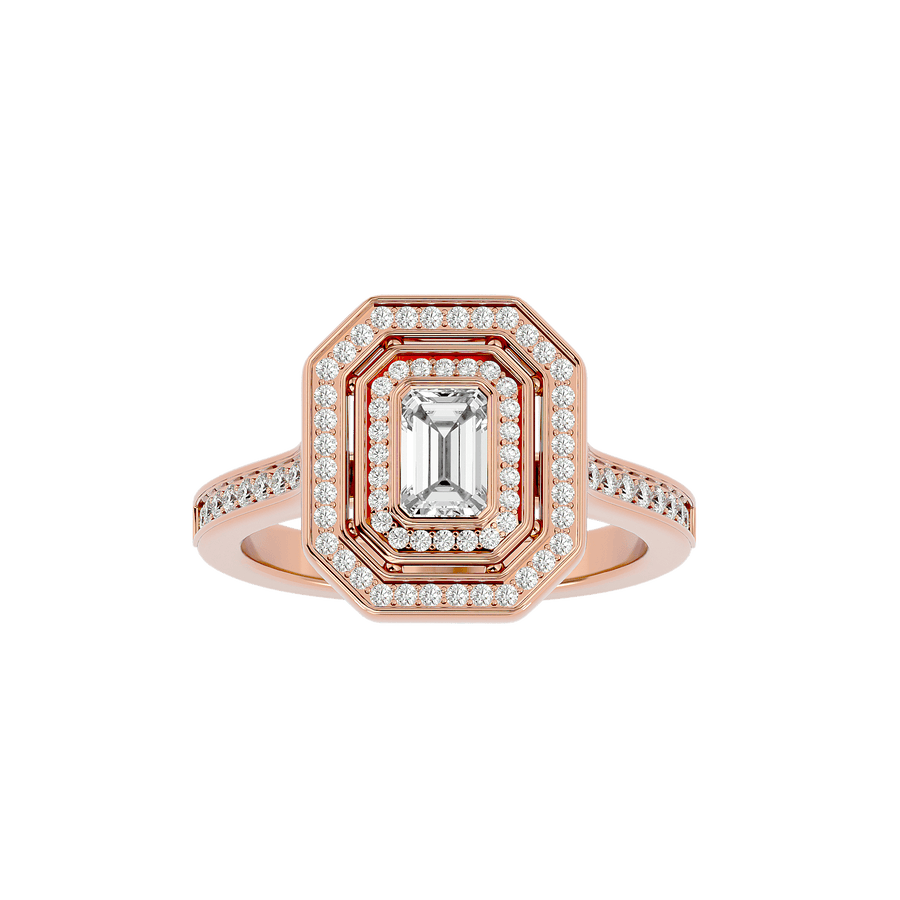 Paola Diamond Halo Ring