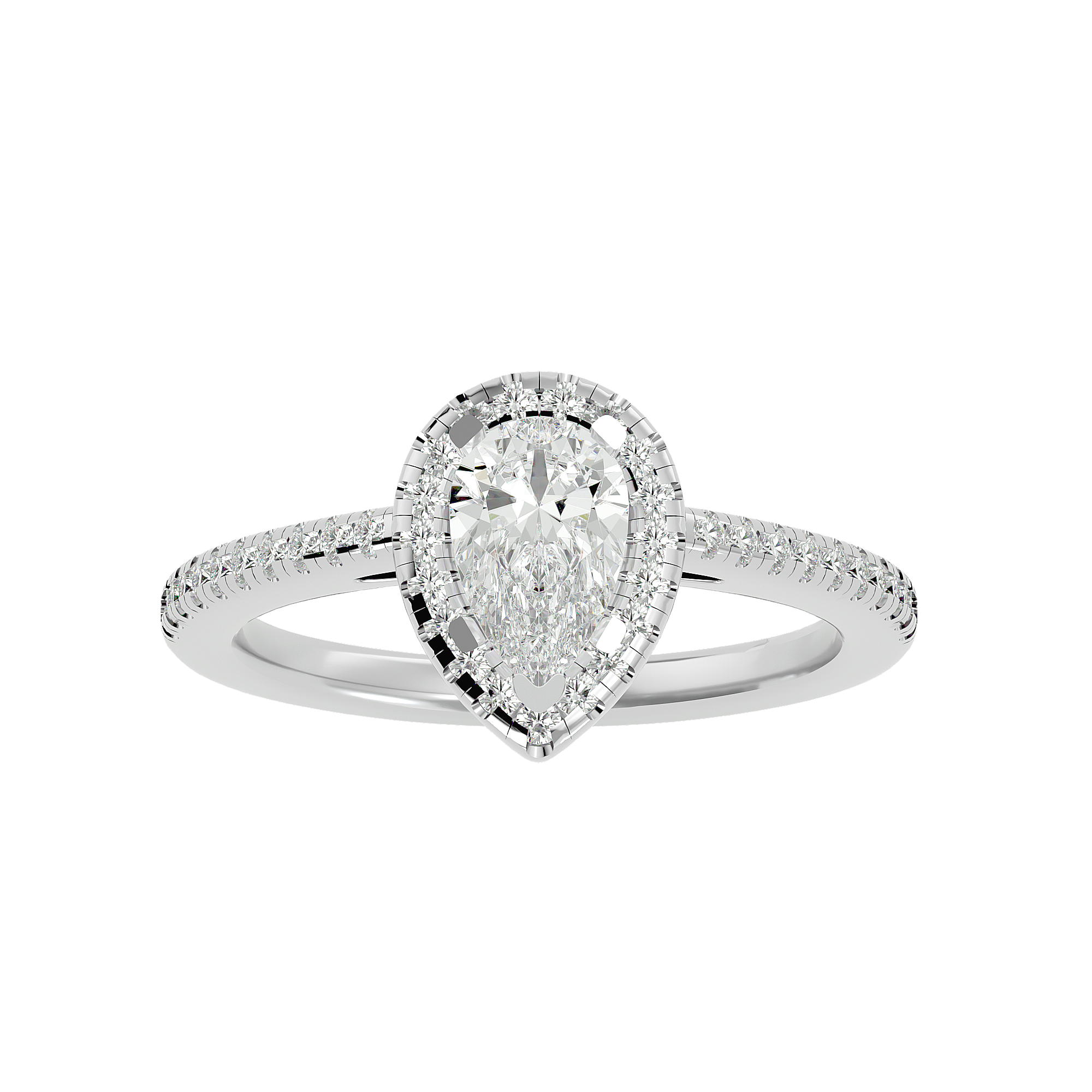 Cecelia Diamond Halo Ring