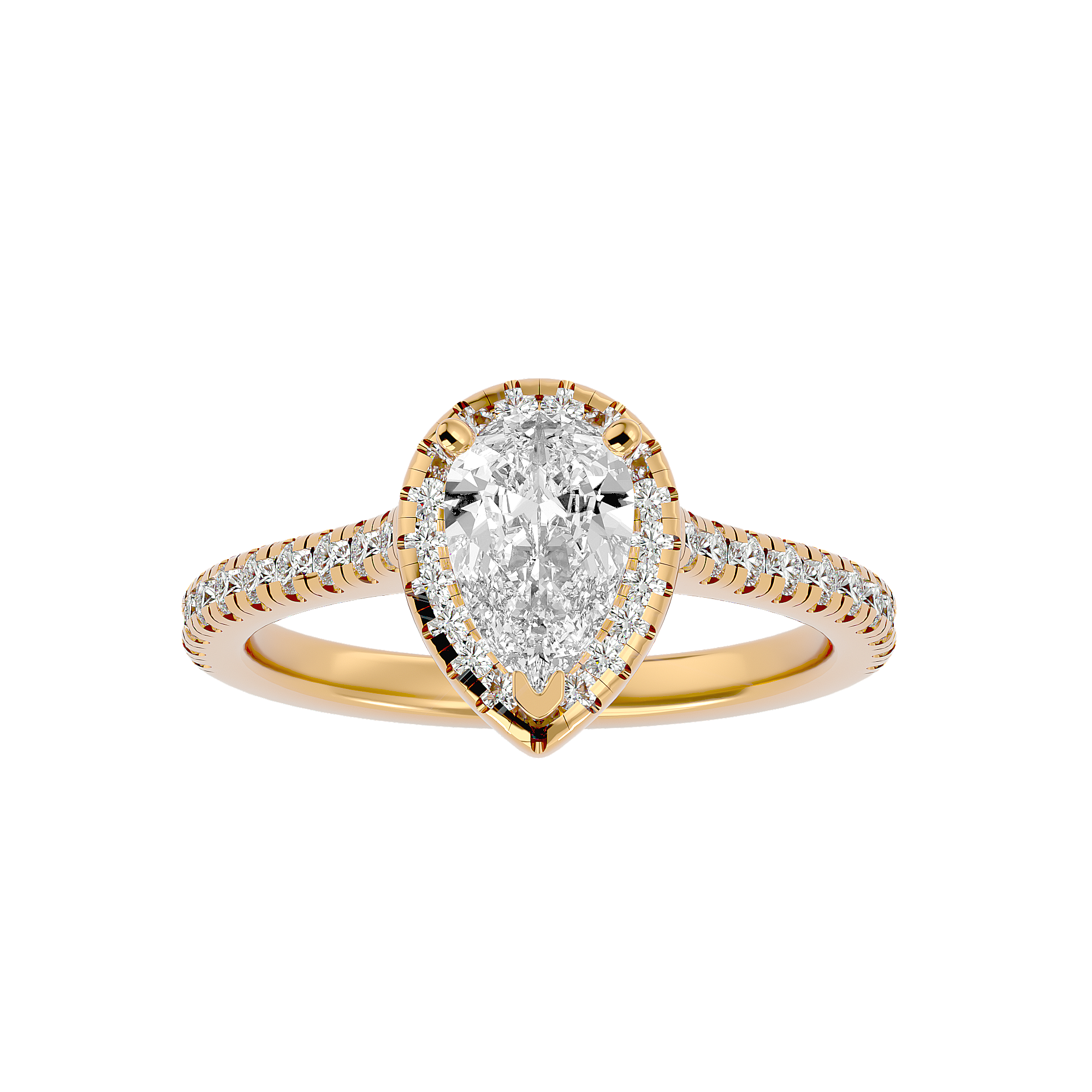 Christiana Diamond Halo Ring