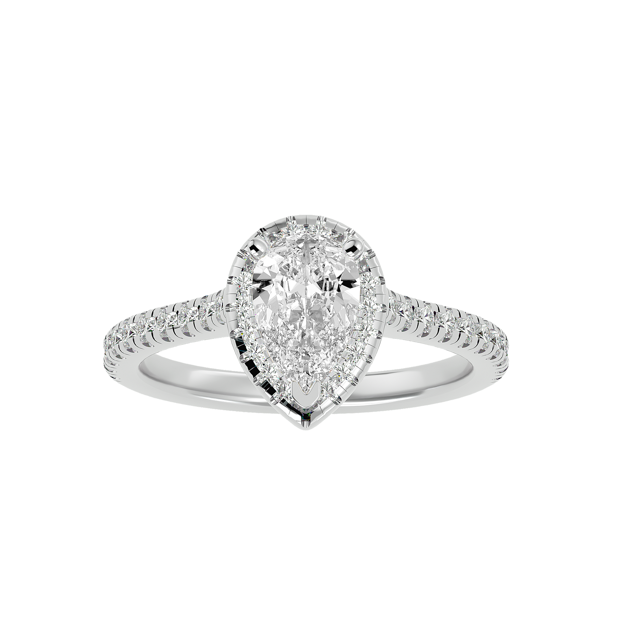 Christiana Diamond Halo Ring