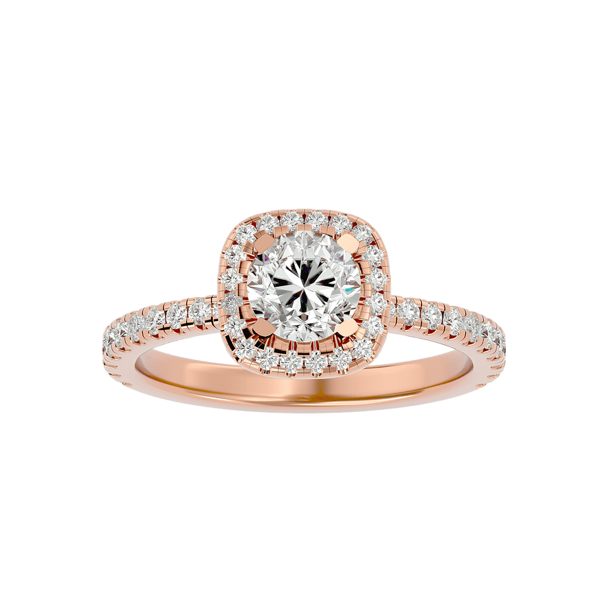 Claire Diamond Halo Ring