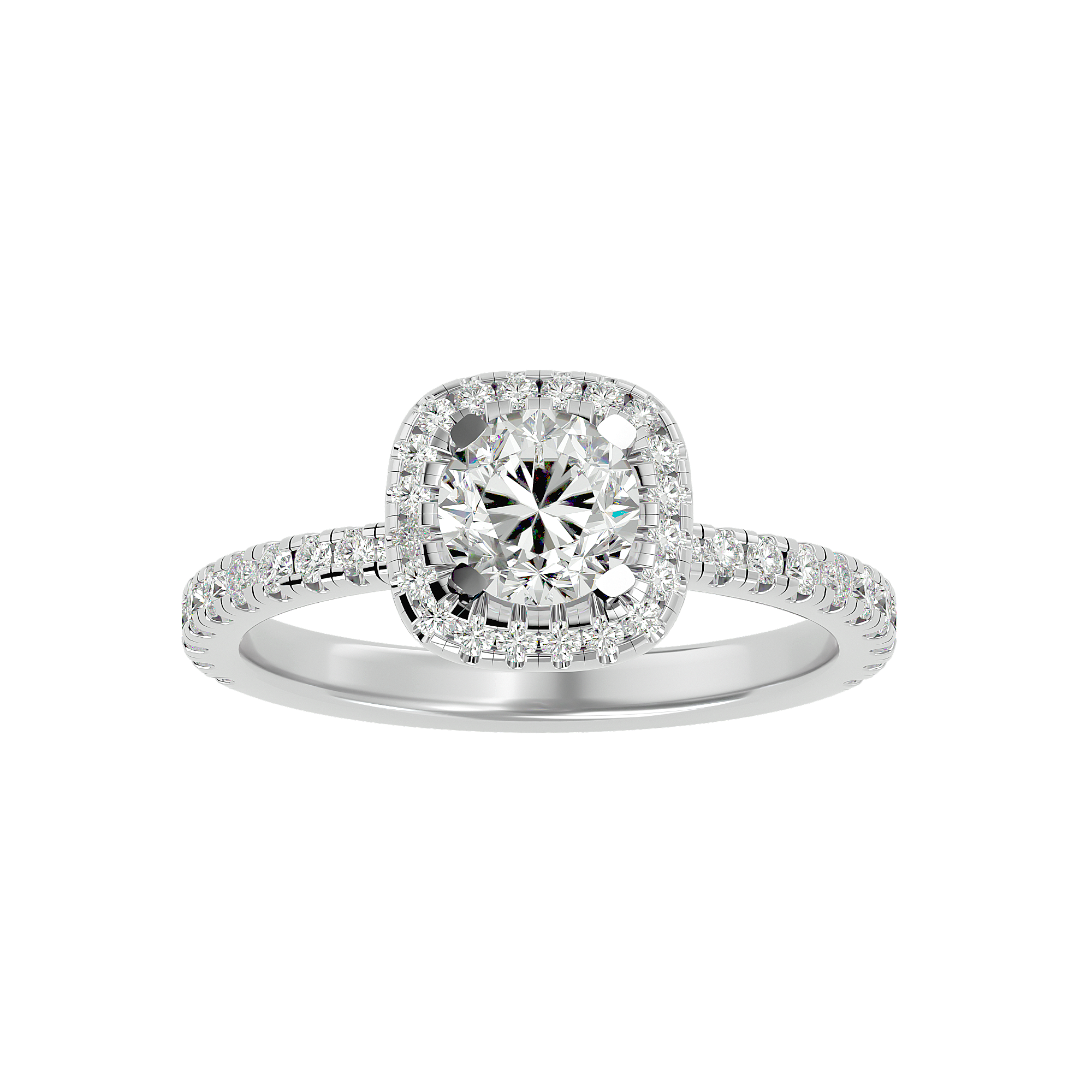 Claire Diamond Halo Ring