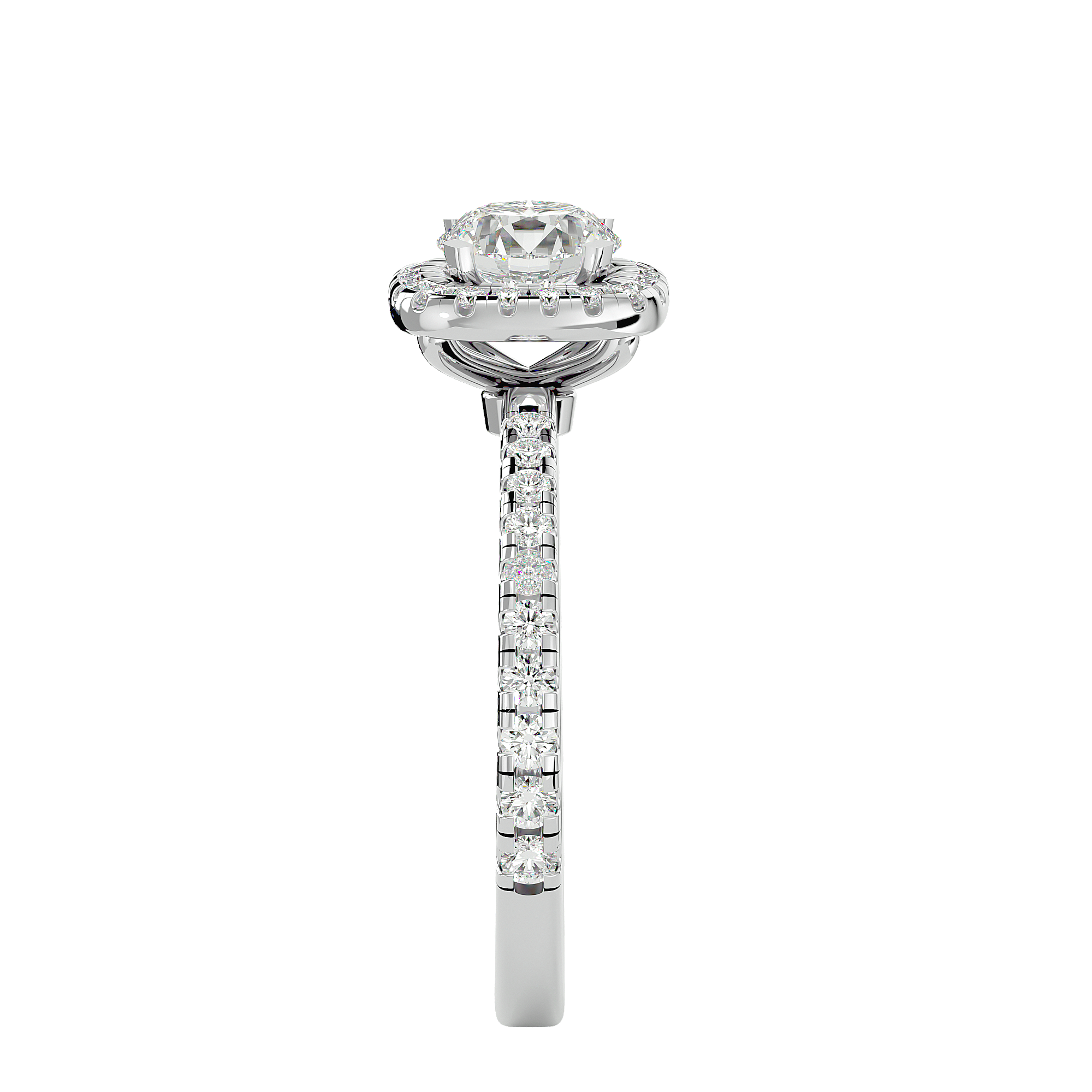 Claire Diamond Halo Ring